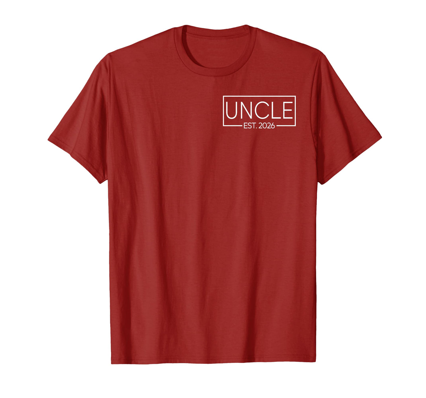 Promoted to Uncle Est 2026 Uncle to Be First Time Uncle T-Shirt