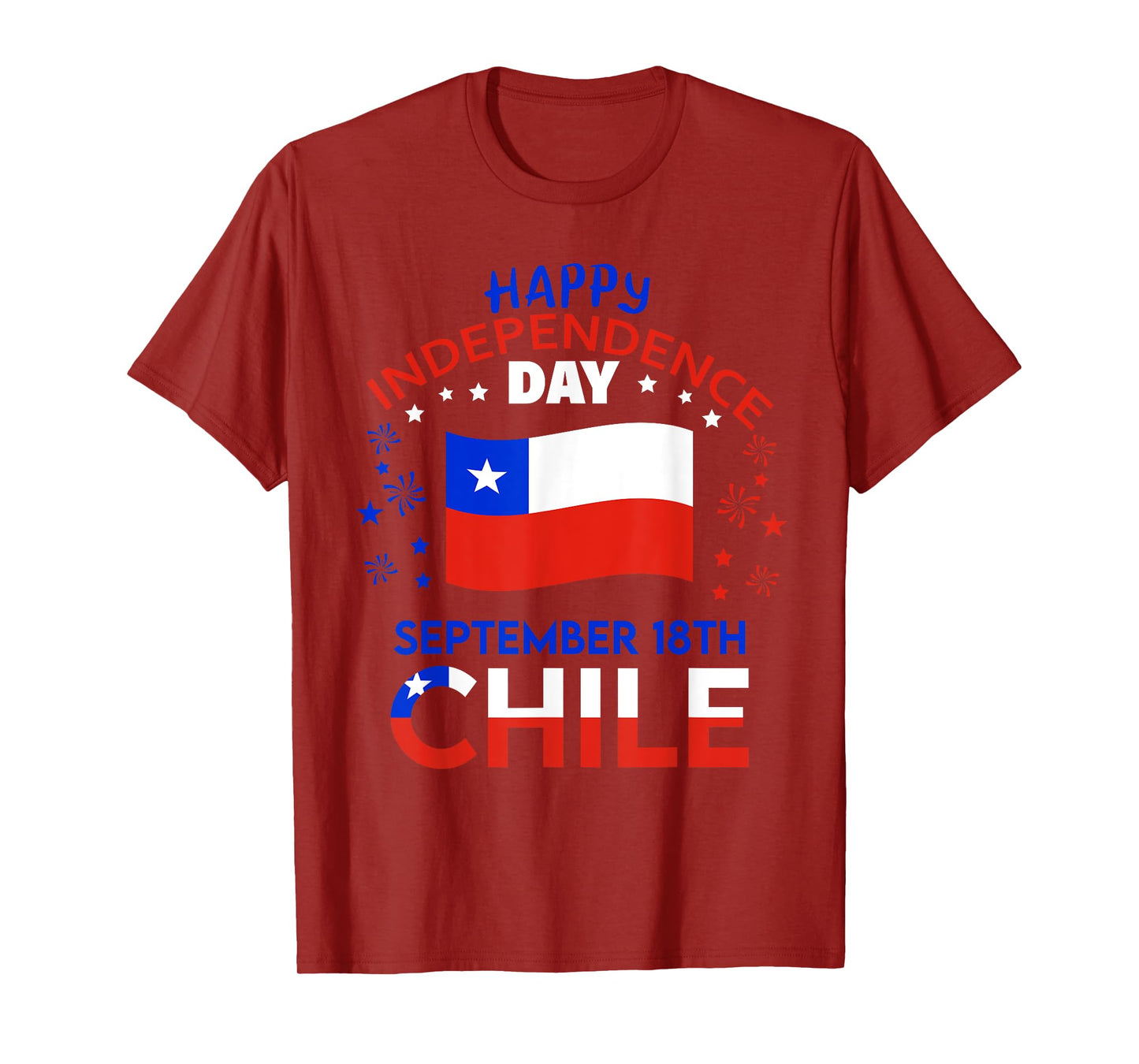 Chile 215th Independence Day Chilean Pride Chile Flag T-Shirt