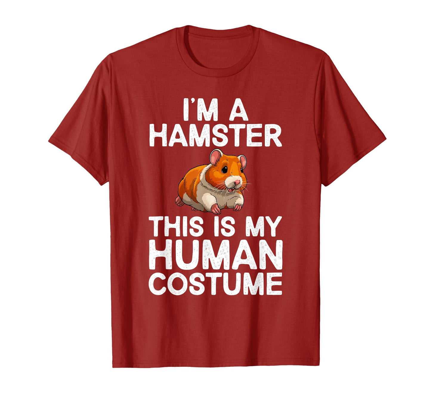 Cute Hamster Design for Men Women Kids Animal Hamster Lover T-Shirt