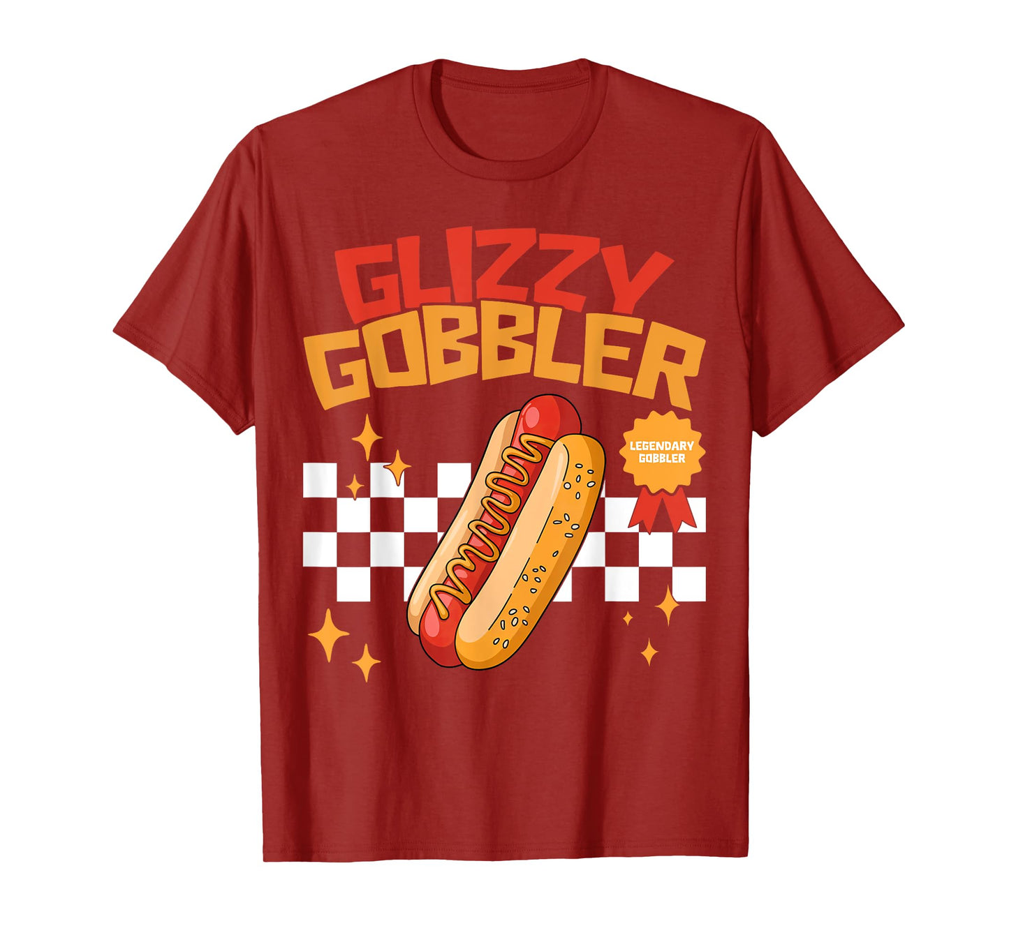 Glizzy Gobbler Funny Hot Dog Wiener Lover Food Humor T-Shirt