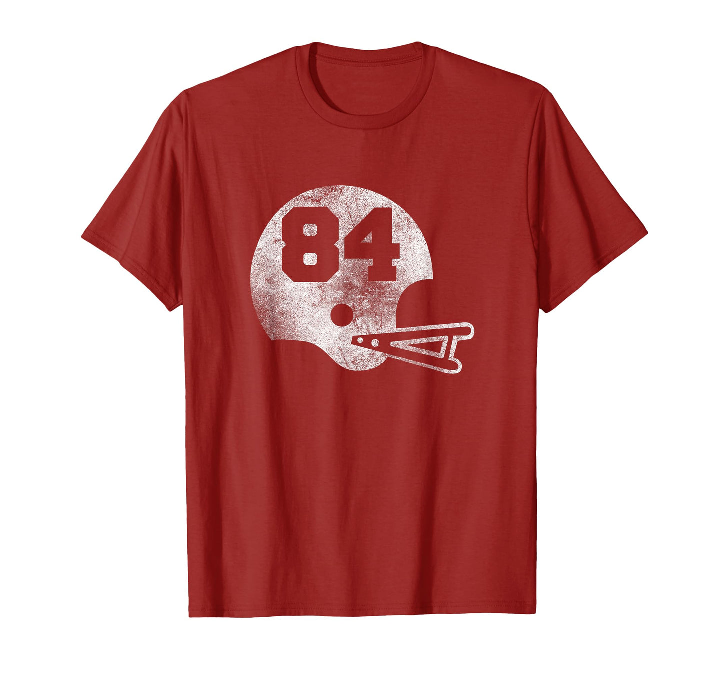Vintage Football Jersey Number 84 T-Shirt Player Number T-Shirt