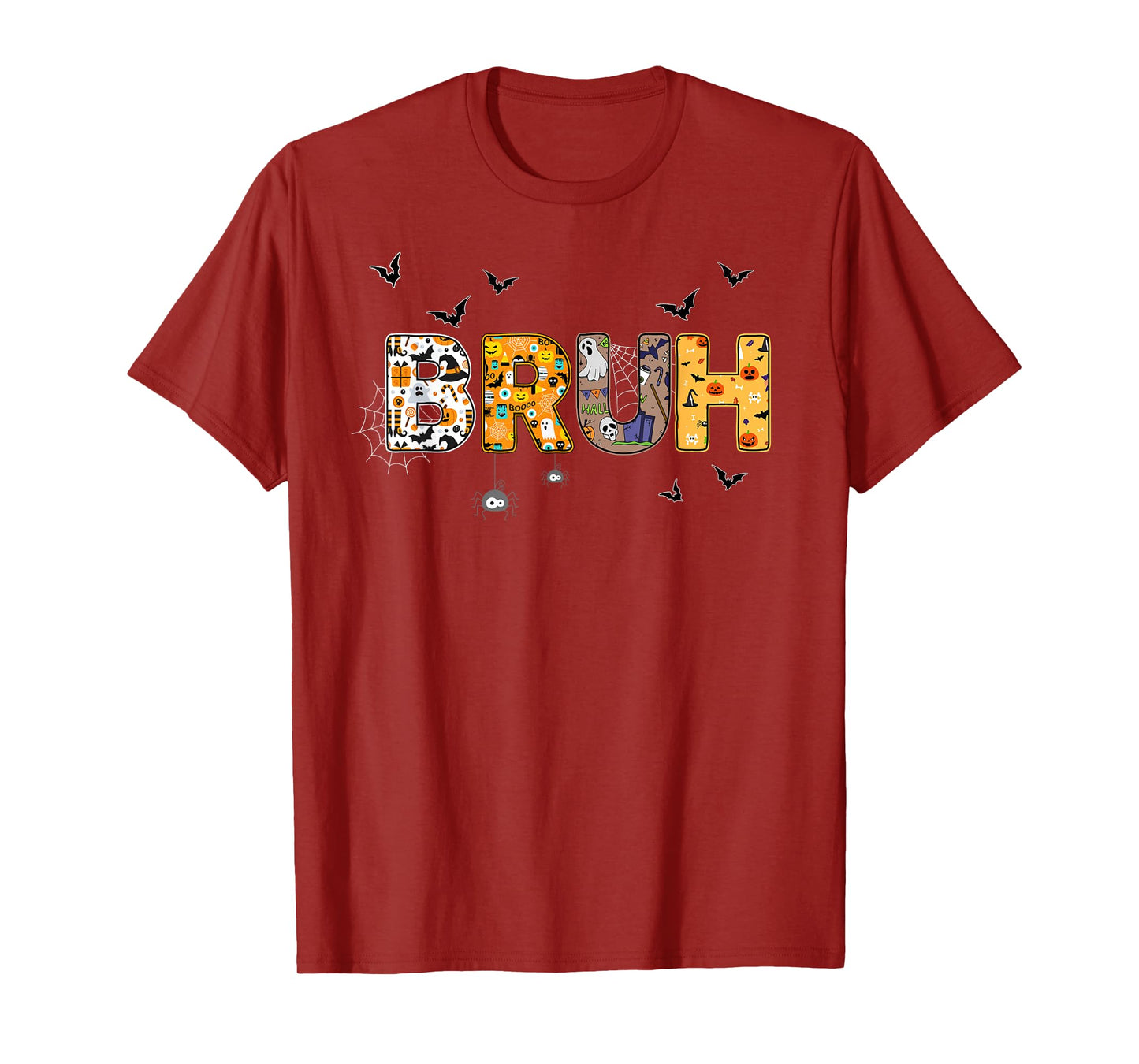 Bruh Ghost Halloween Cute Ghost Halloween Costume Ghost T-Shirt
