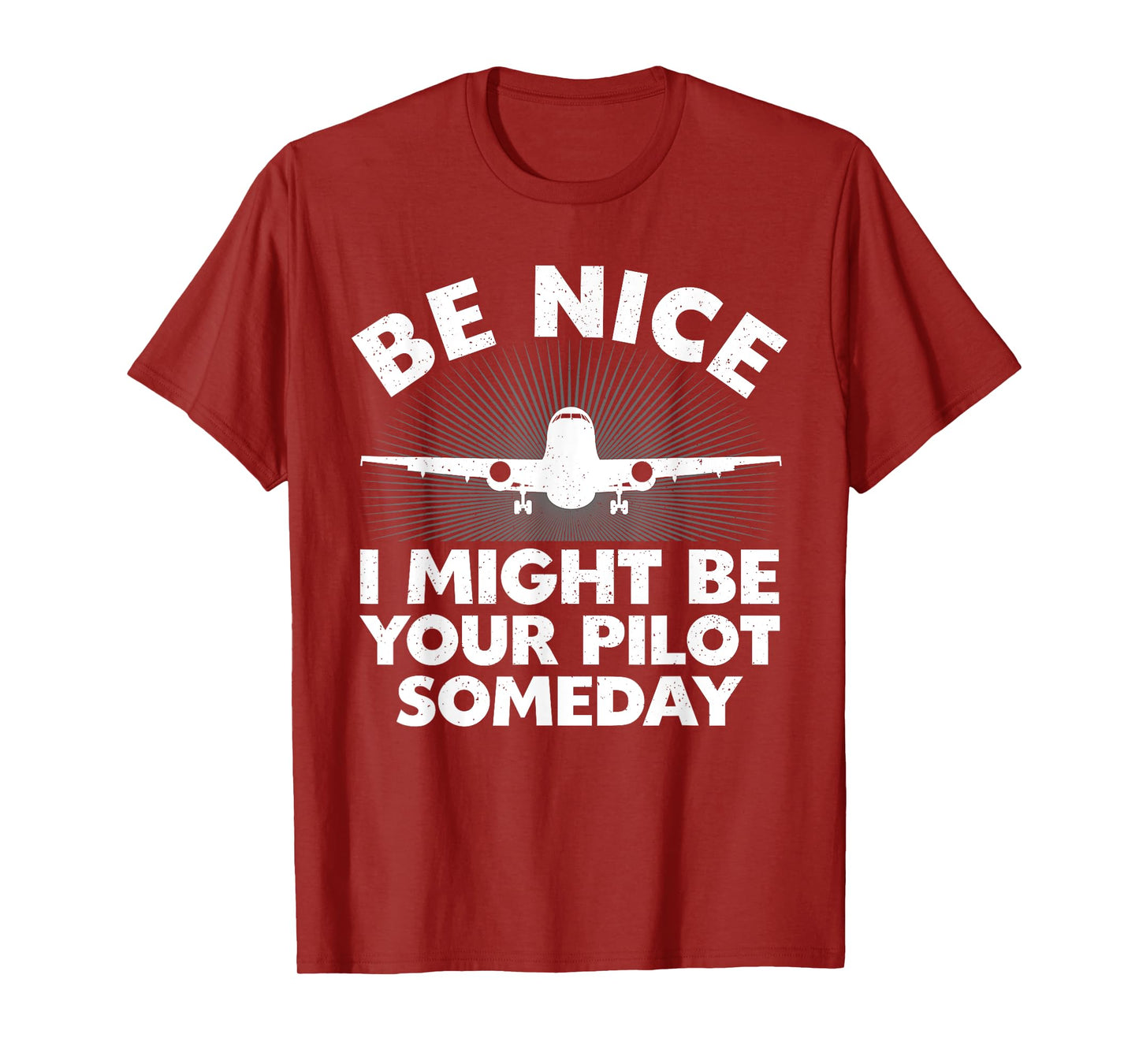 Funny Airline Pilot Art For Men Women Aviation Future Pilot T-Shirt