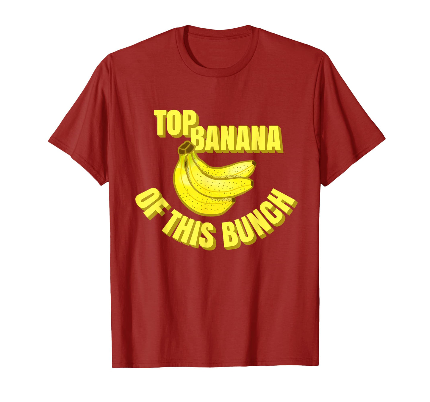 Top Banana of this Bunch Funny Mom Dad Group Leader Graphic T-Shirt