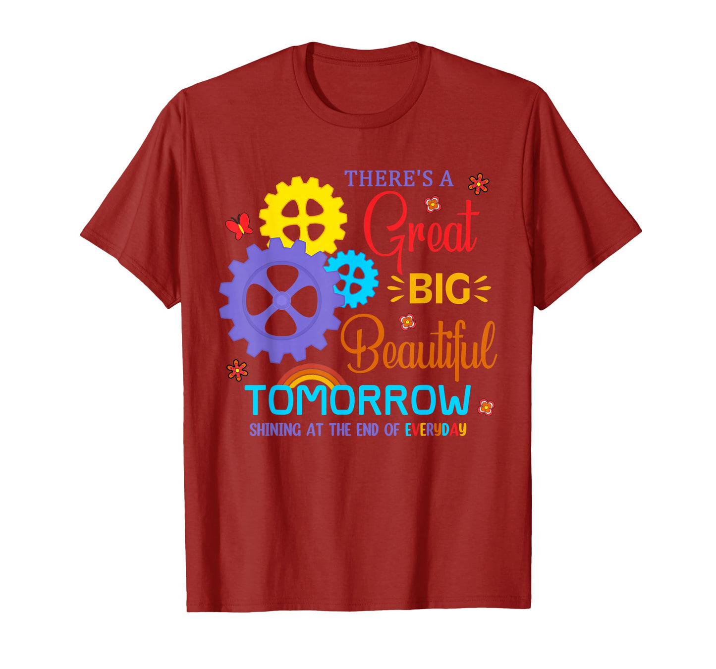 There's A Great Big Beautiful Tomorrow, Theme Park, Carousel T-Shirt