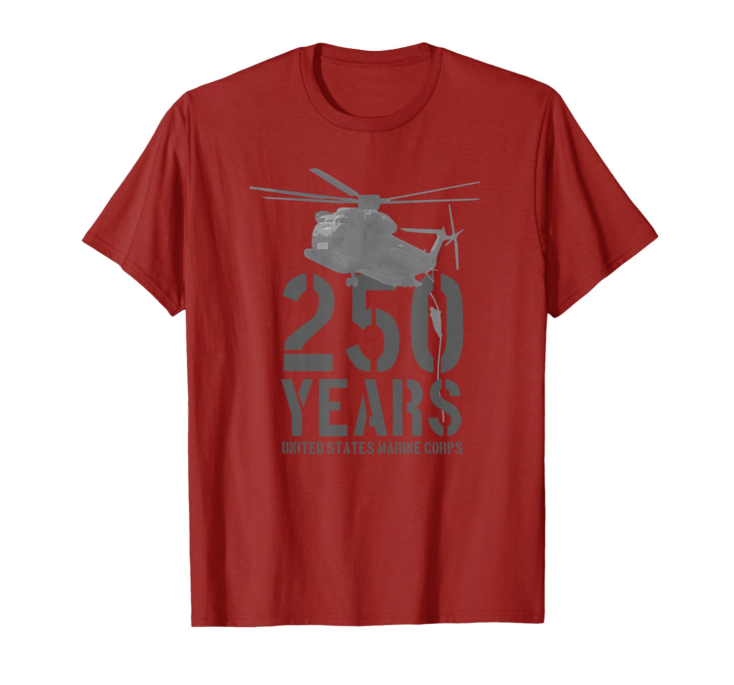 United States Marine Corps 250 Years Chopper T-Shirt