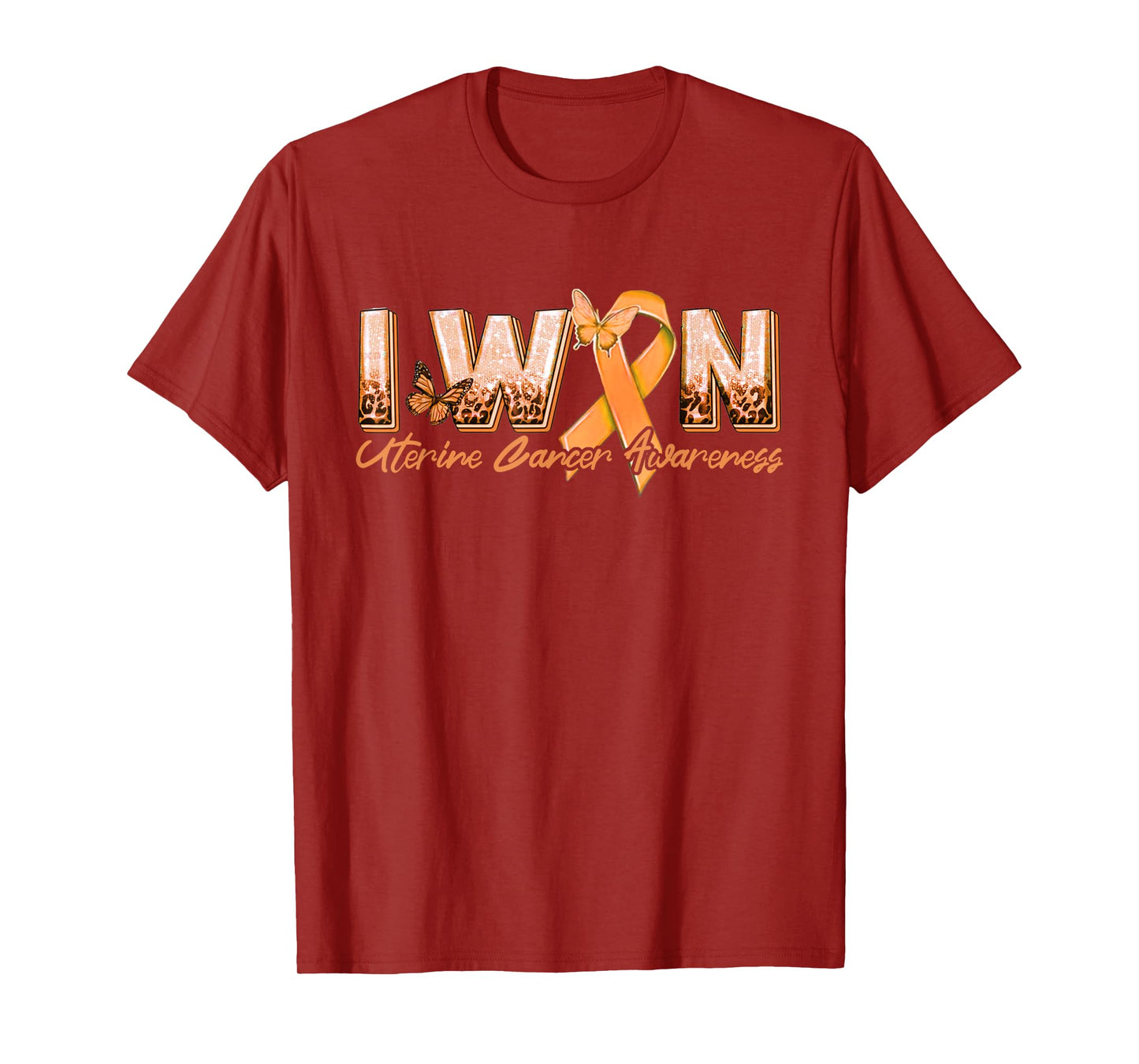 Endometrial Cancer I Won Uterine Cancer Awareness T-Shirt