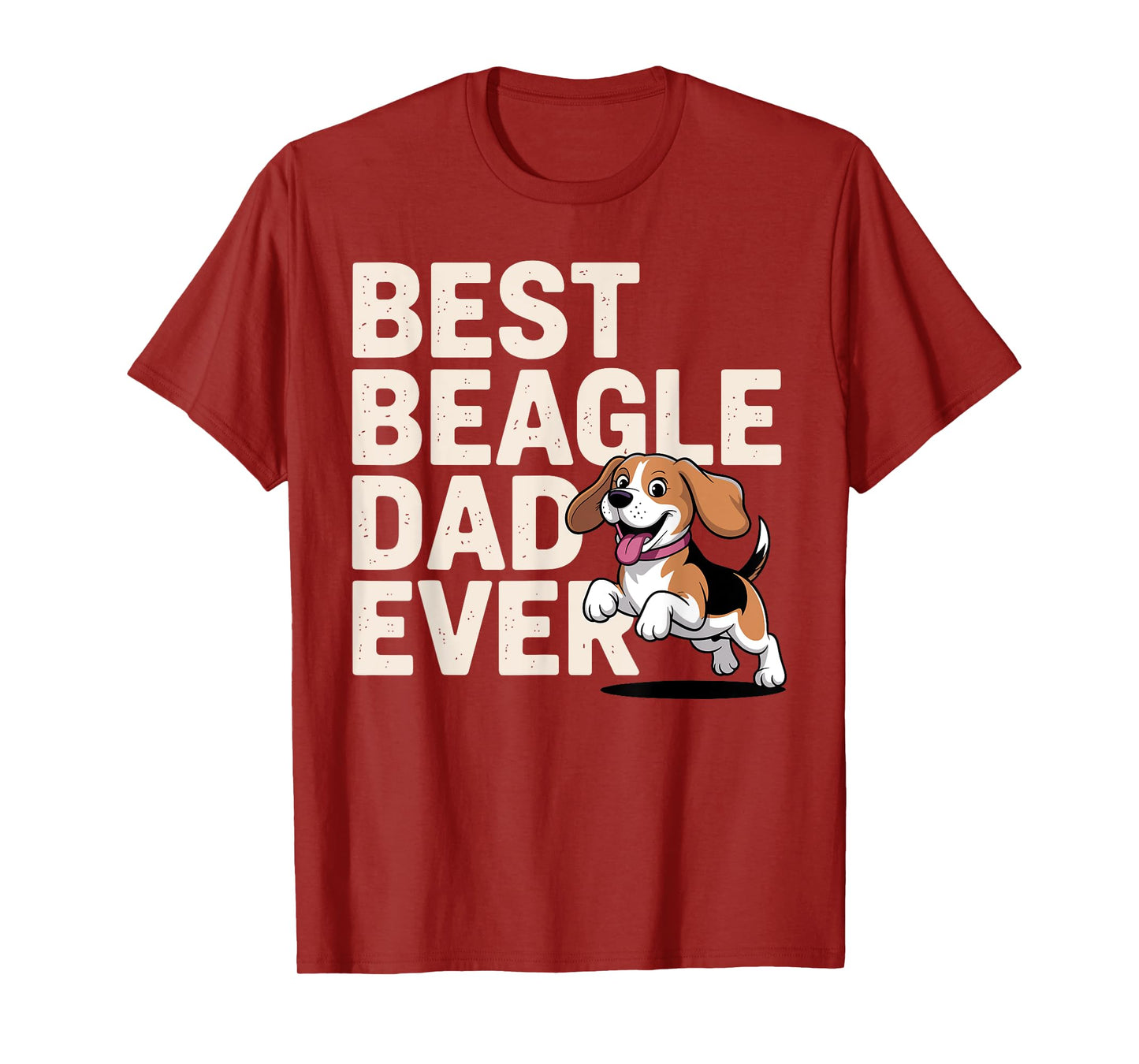 Best Beagle Design For Men Dad Puppy Pet Dog Beagle Lover T-Shirt