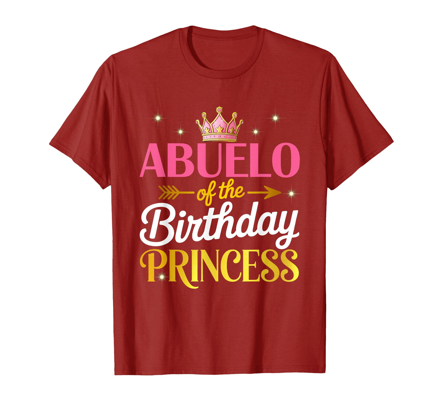 Abuelo Of The Birthday Princess Birthday Girl Kid Family T-Shirt