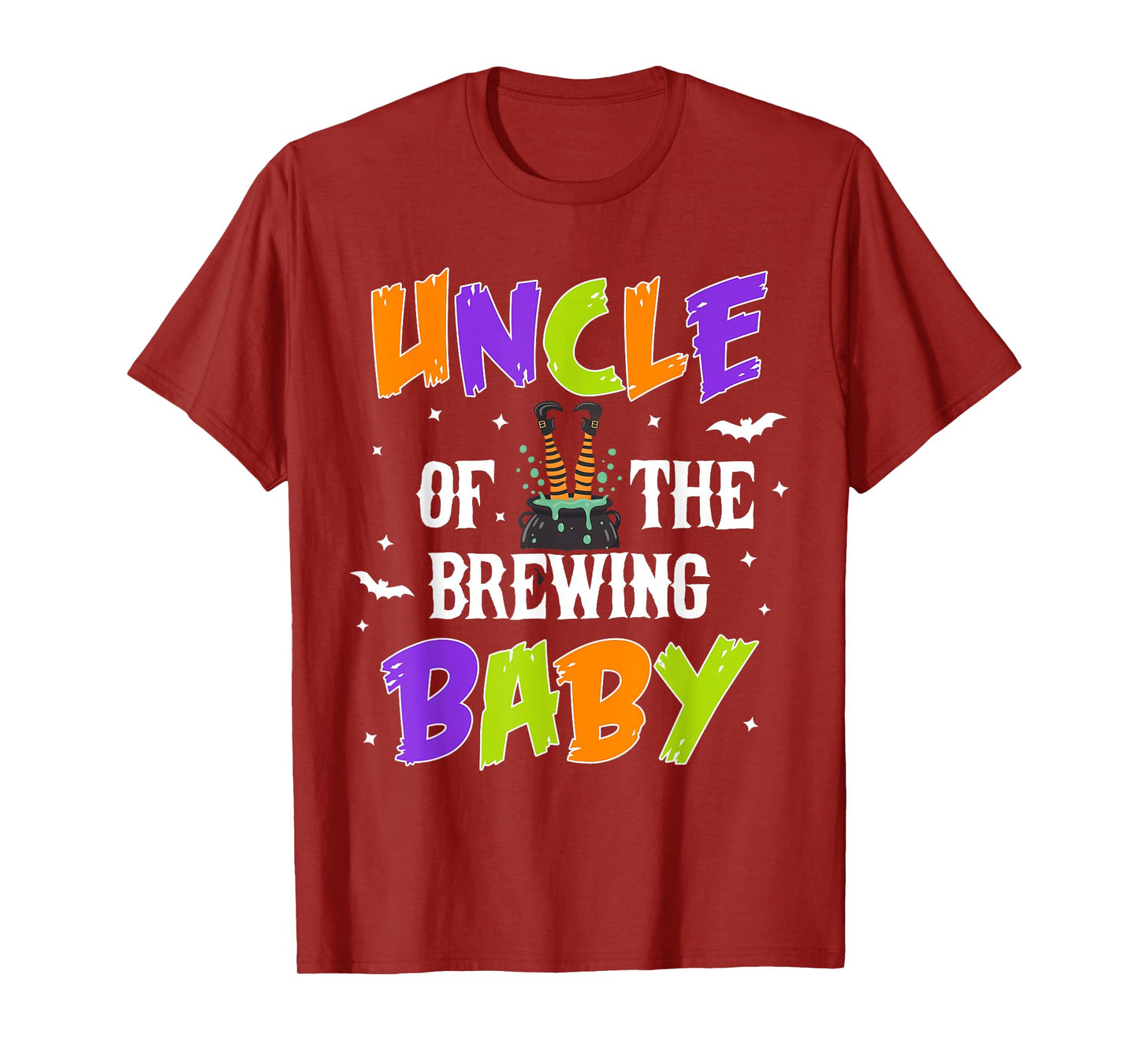 Uncle of the Brewing Baby Halloween Theme Baby Shower T-Shirt