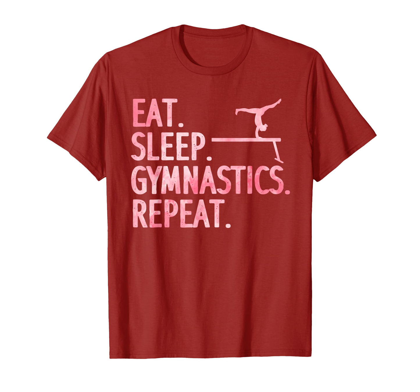 Cute Gymnastics Art for Girls Kids Women Tumbling Gymnast T-Shirt