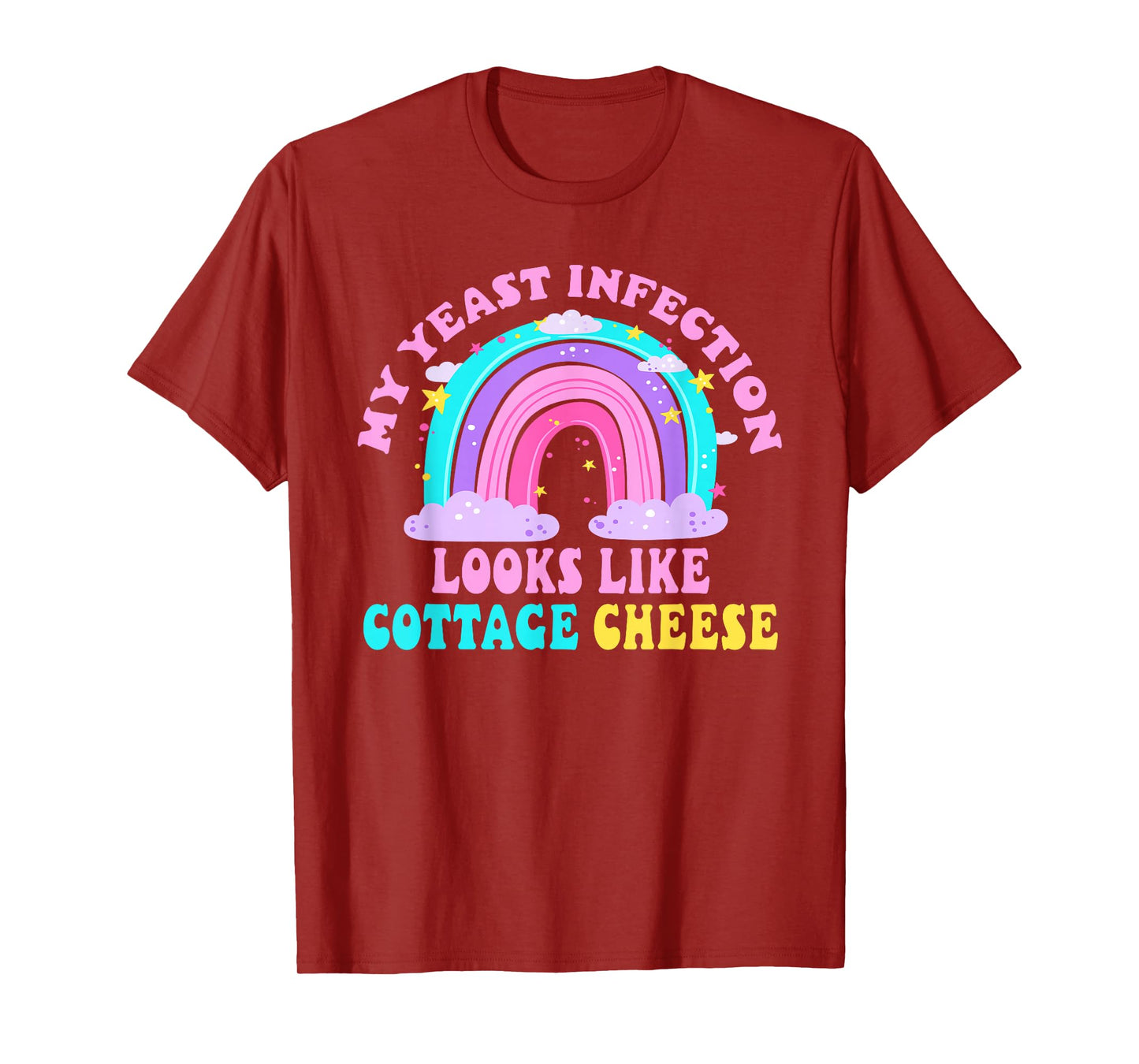 Ugly Monkey Tees. My Yeast Infection Funny Nasty Adult Humor Queef Roulette T-Shirt