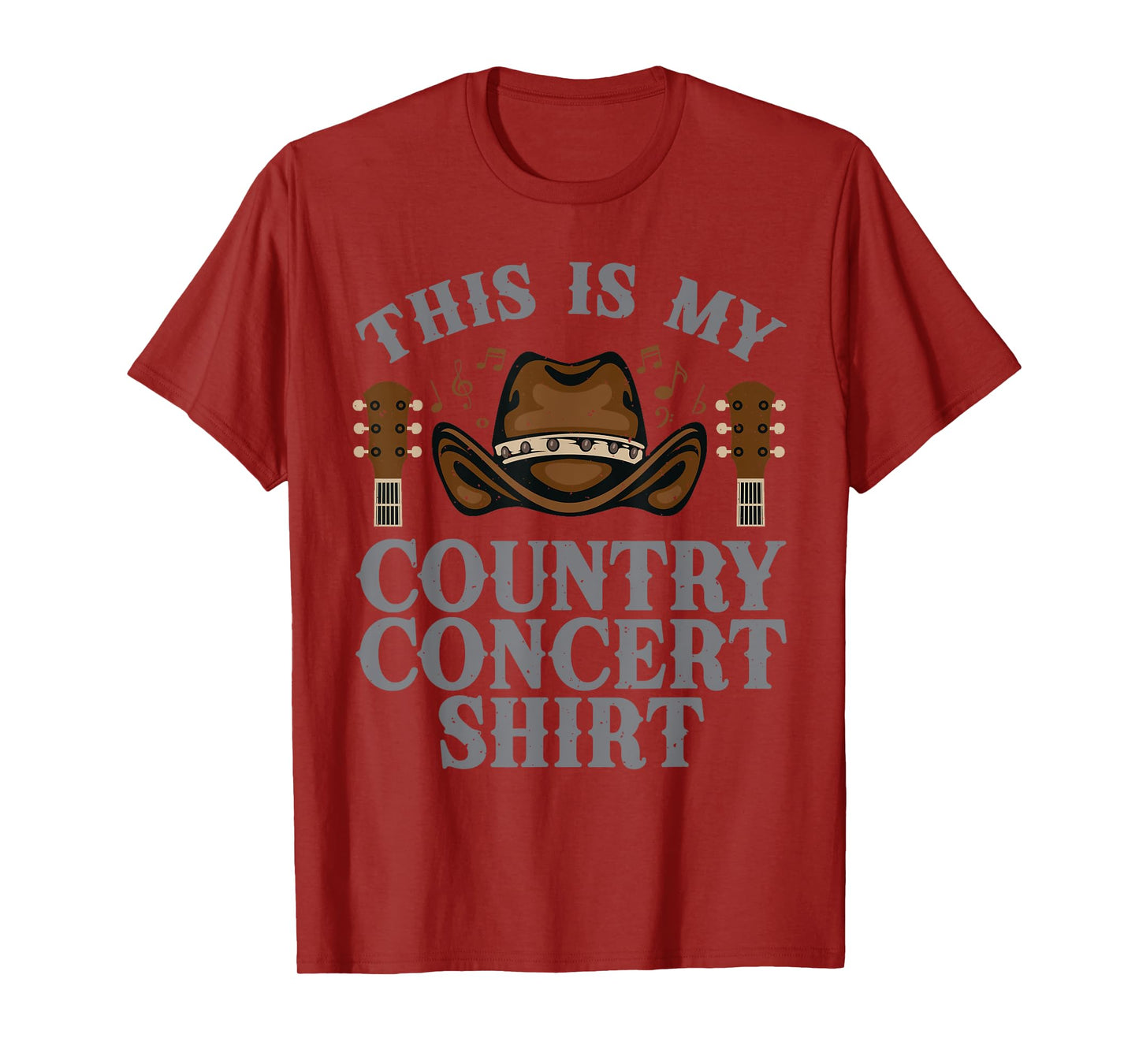 Cool Country Music Art for Men Women Classic Country Concert T-Shirt