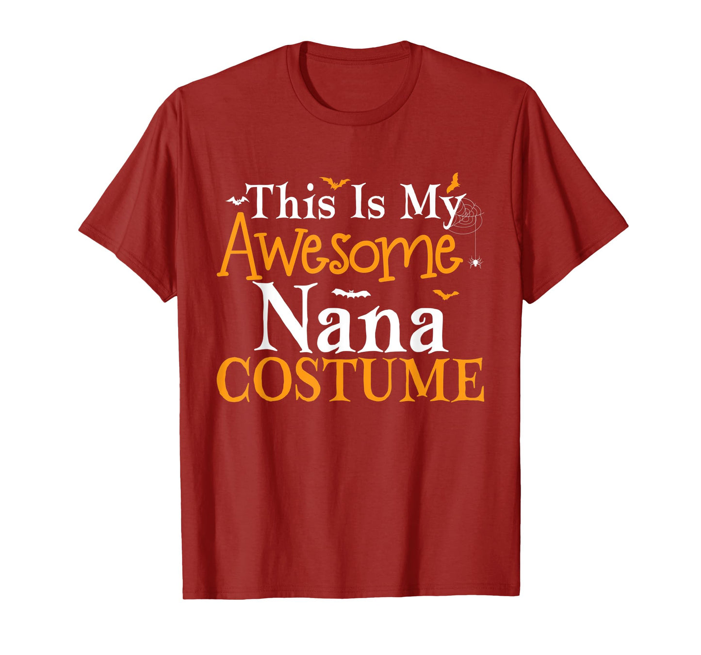 This Is My Awesome Nana Costume Halloween Party Matching T-Shirt