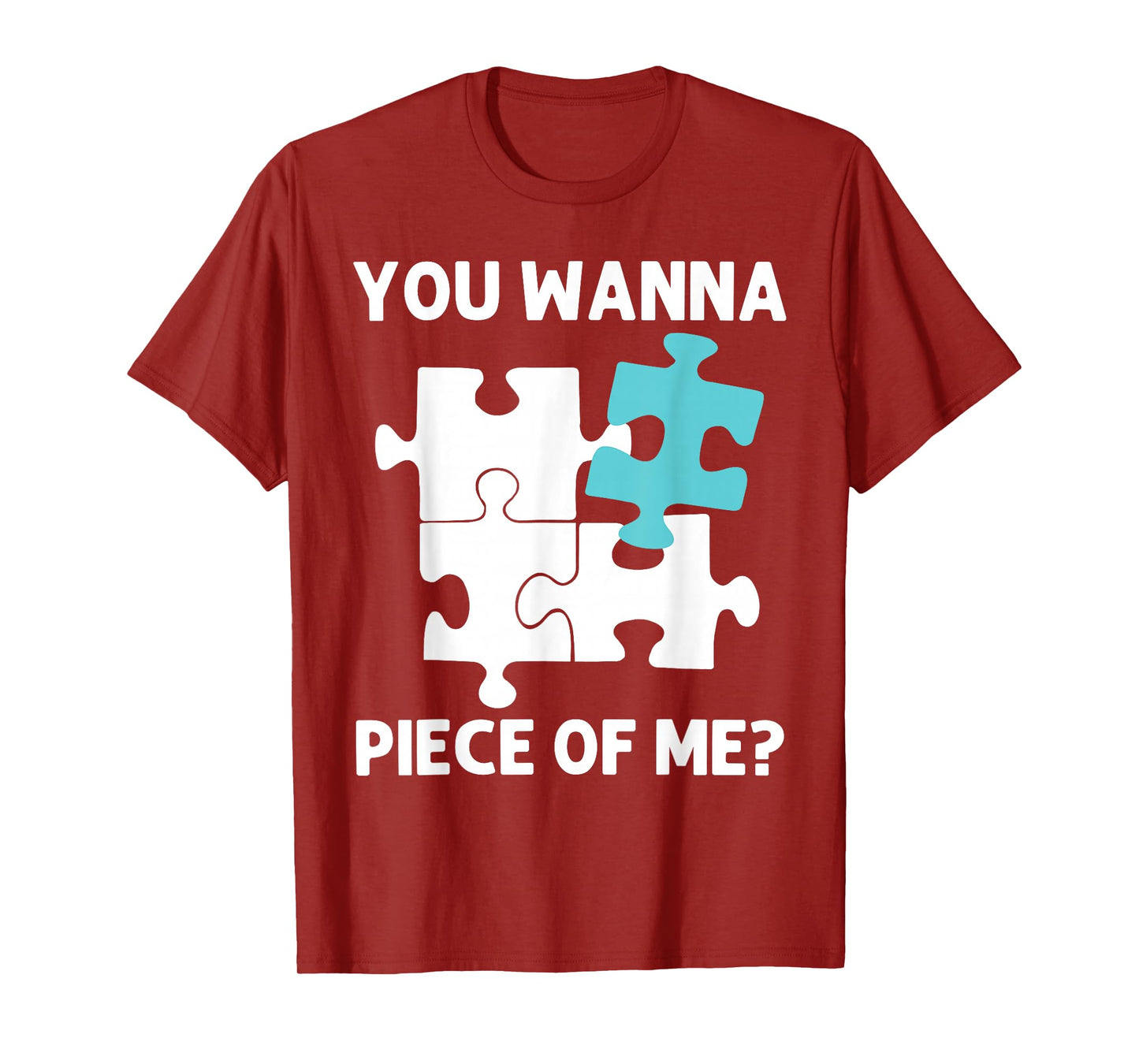 Funny Jigsaw Puzzle Design For Men Women Adults Puzzle Lover T-Shirt