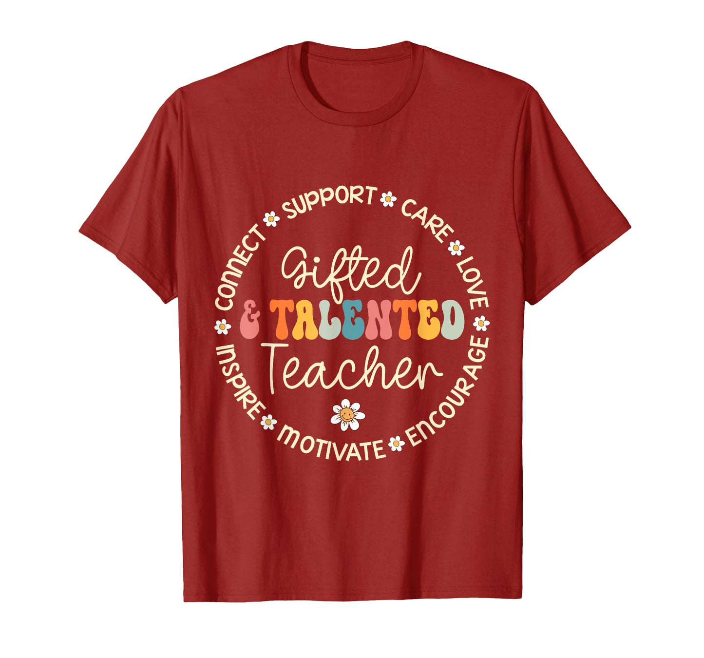 Gifted & Talented Teacher Appreciation Week Back to School T-Shirt for Men Women Girls Kids