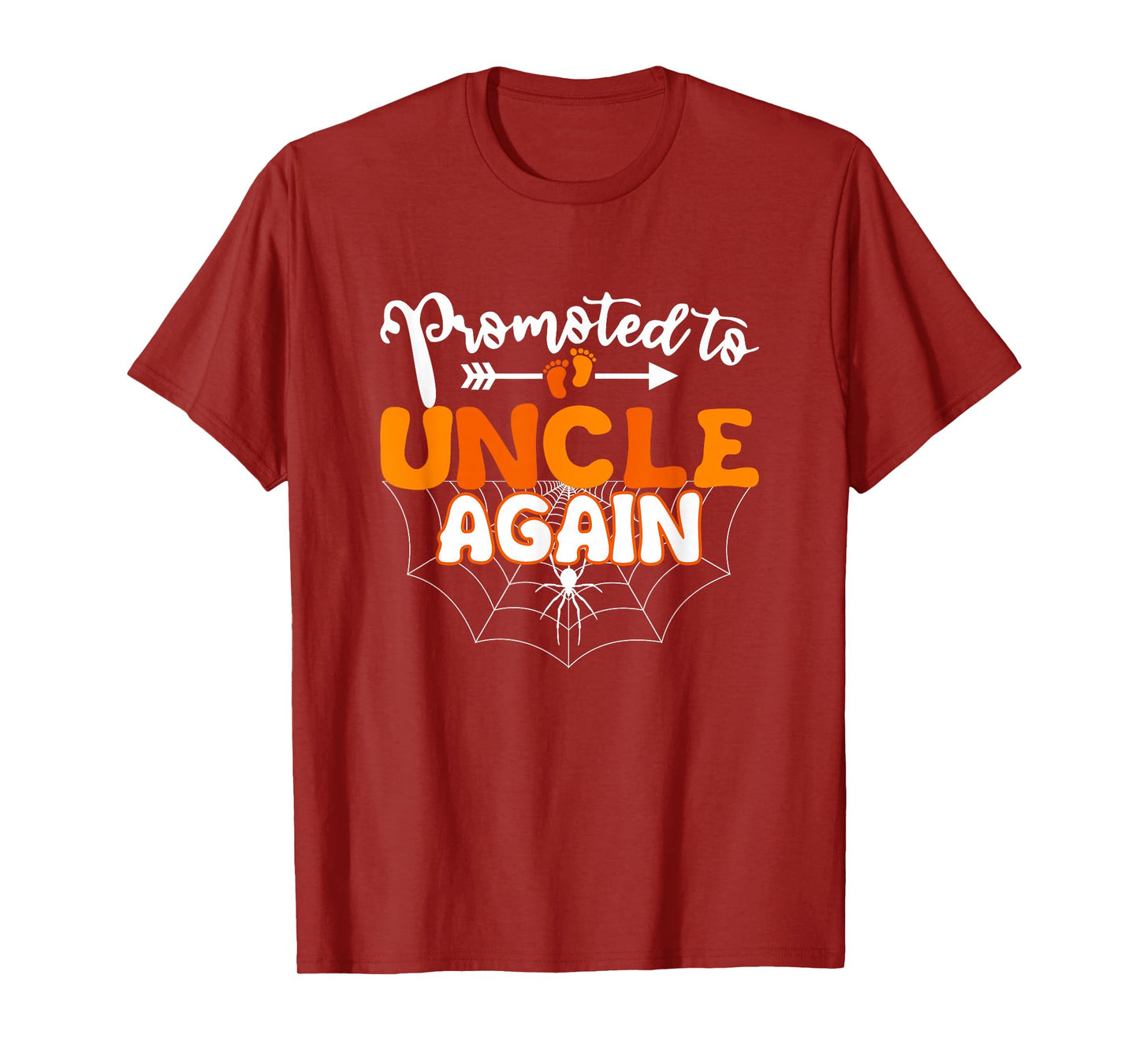 Promoted to Uncle Again Halloween Pregnancy Announcement T-Shirt