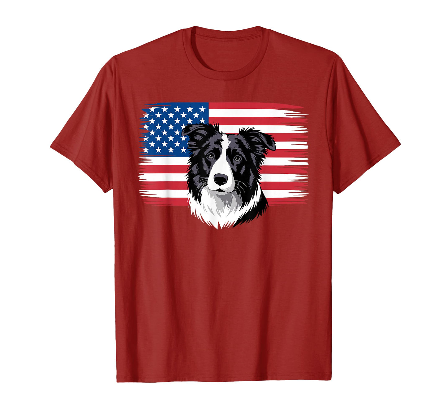 Cool Border Collie Design for Men Women Border Collie Lover T-Shirt