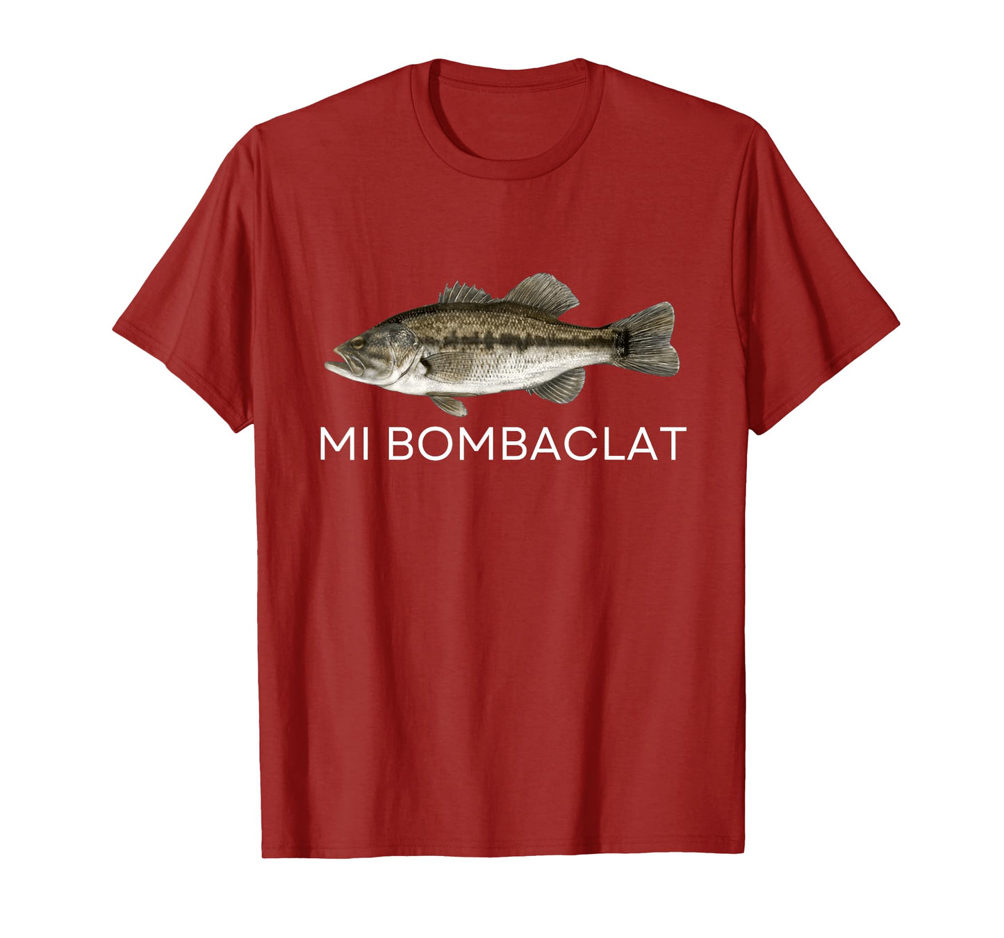 MI Bombaclat Funny Oddly Specific Fish Meme Graphic T-Shirt
