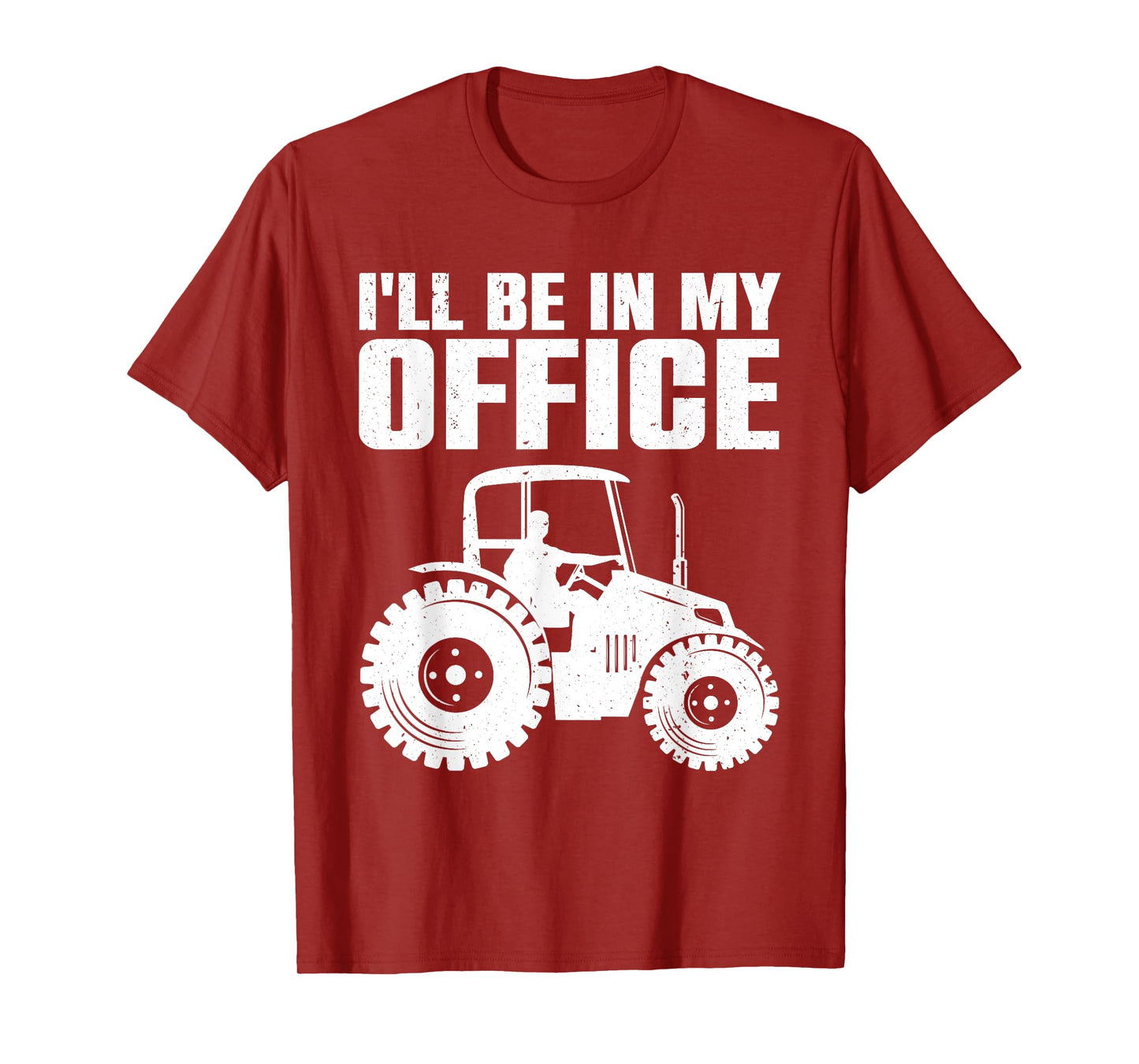 Best Tractor For Men Women Farming Agriculture Farmer Office T-Shirt