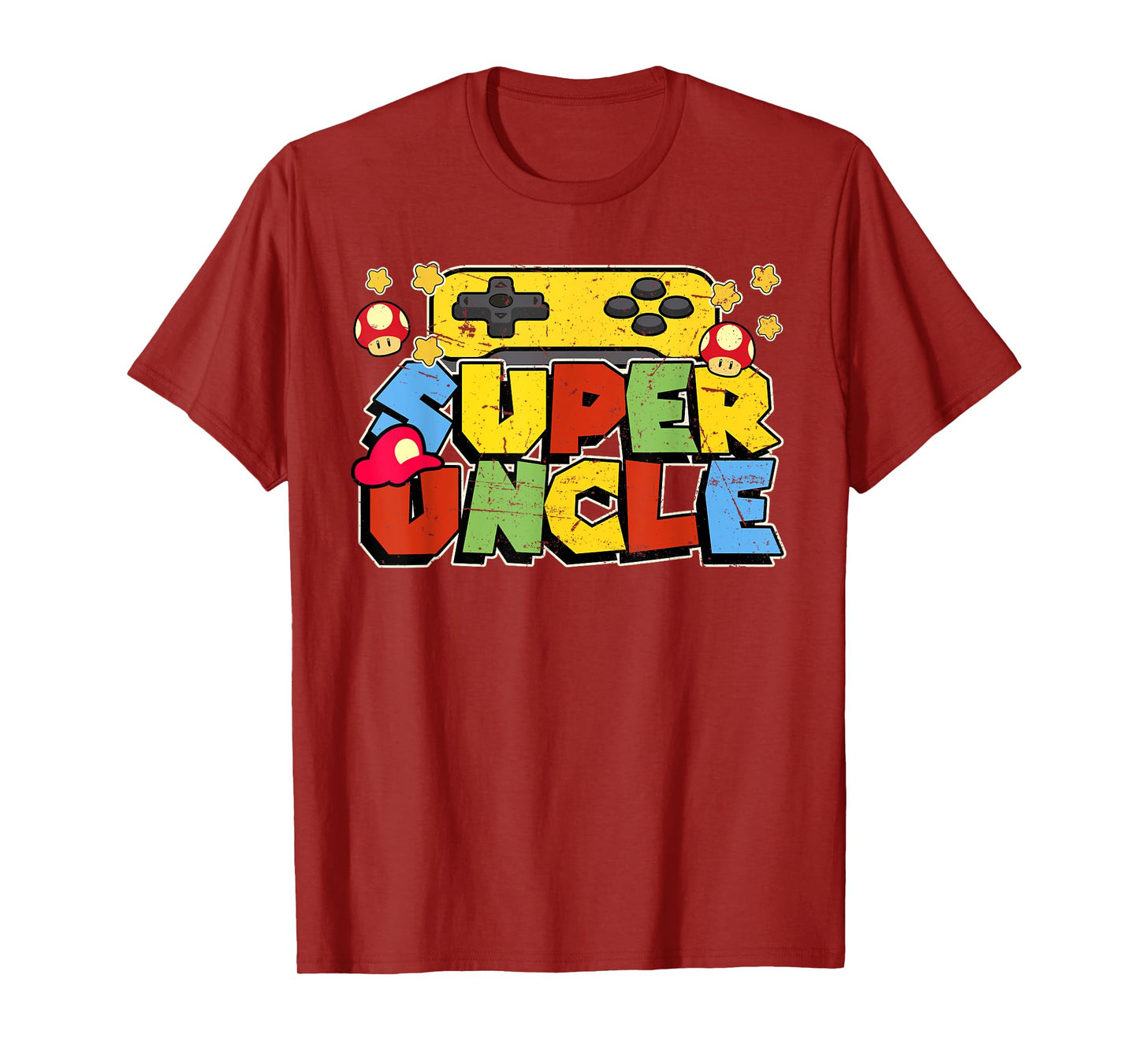 Gamer Super Uncle Funny Father Day Gifts For Uncle T-Shirt
