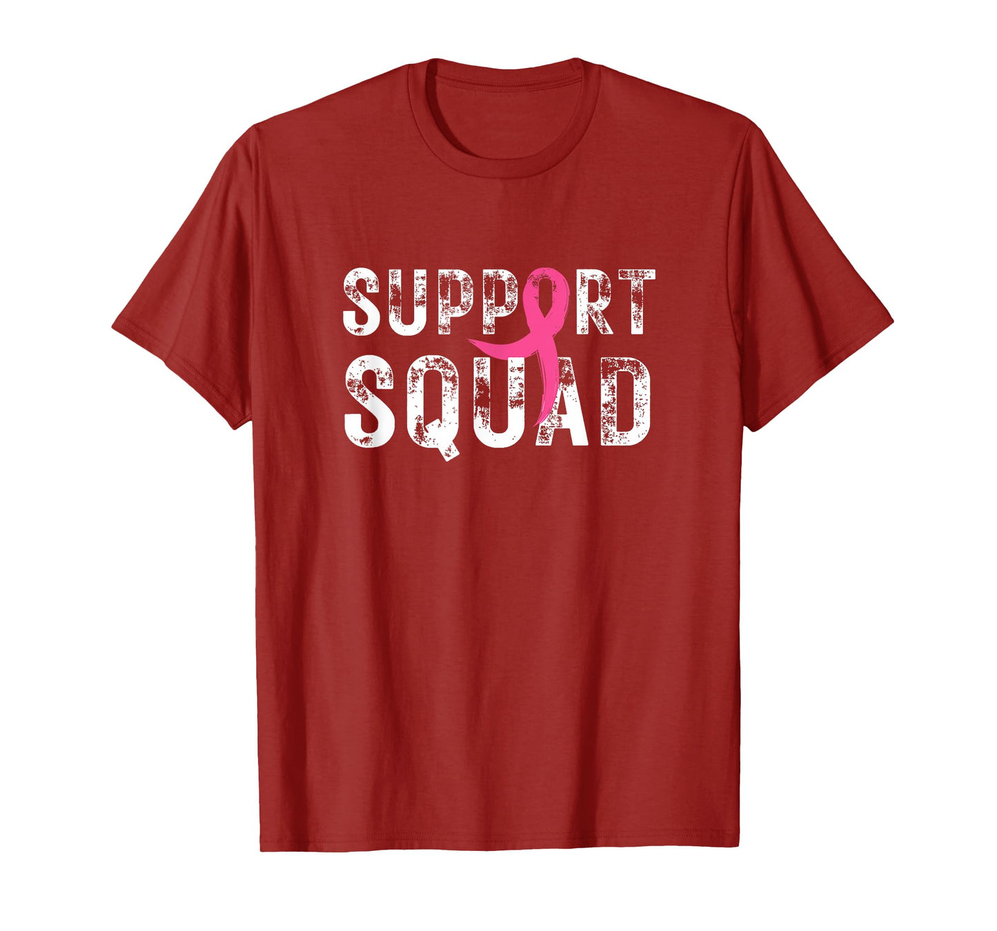 Breast Cancer Warrior Support Squad Breast Cancer Awareness T-Shirt