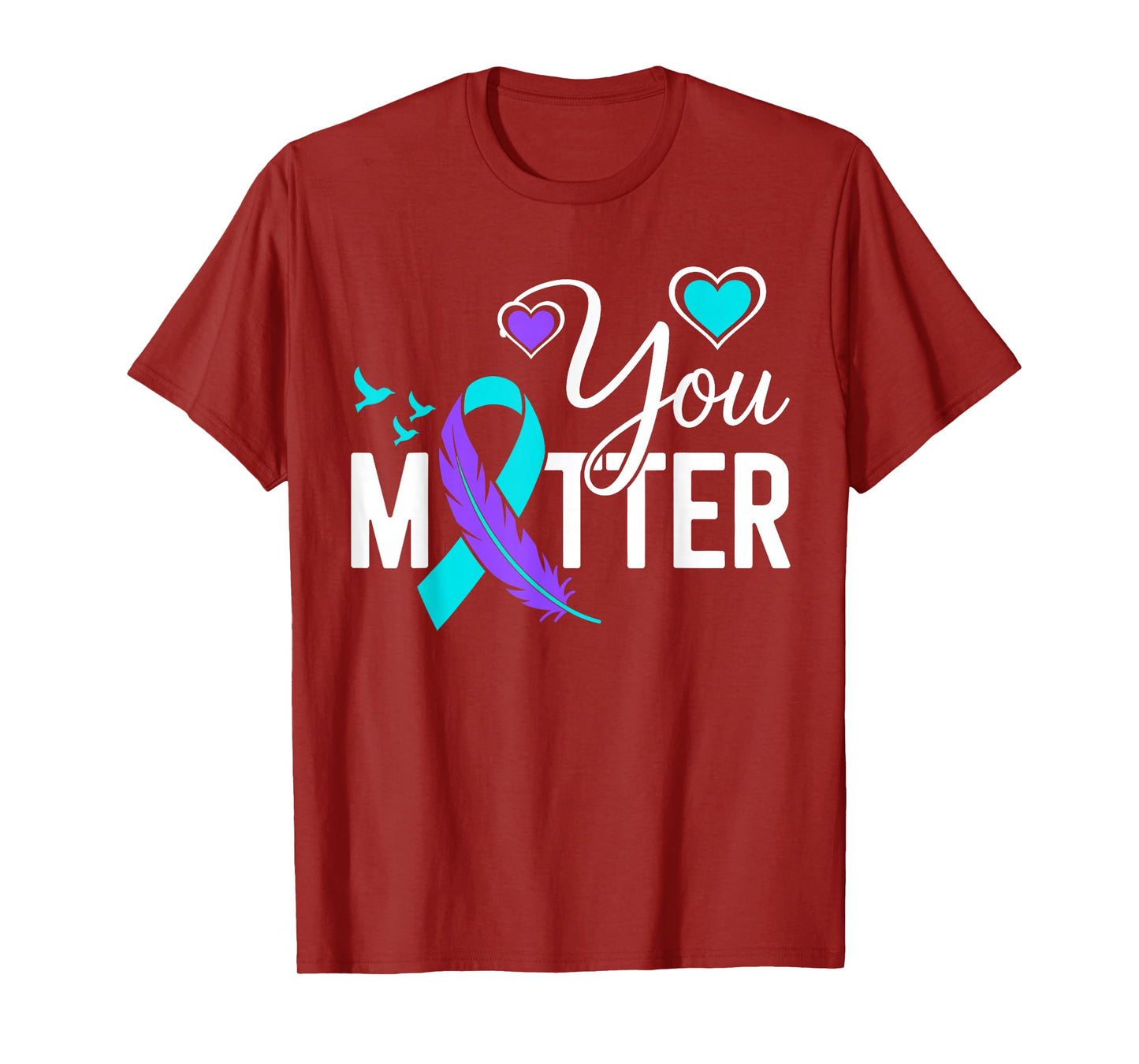 Groovy Your Matter Suicide Prevention Awareness Men Women T-Shirt