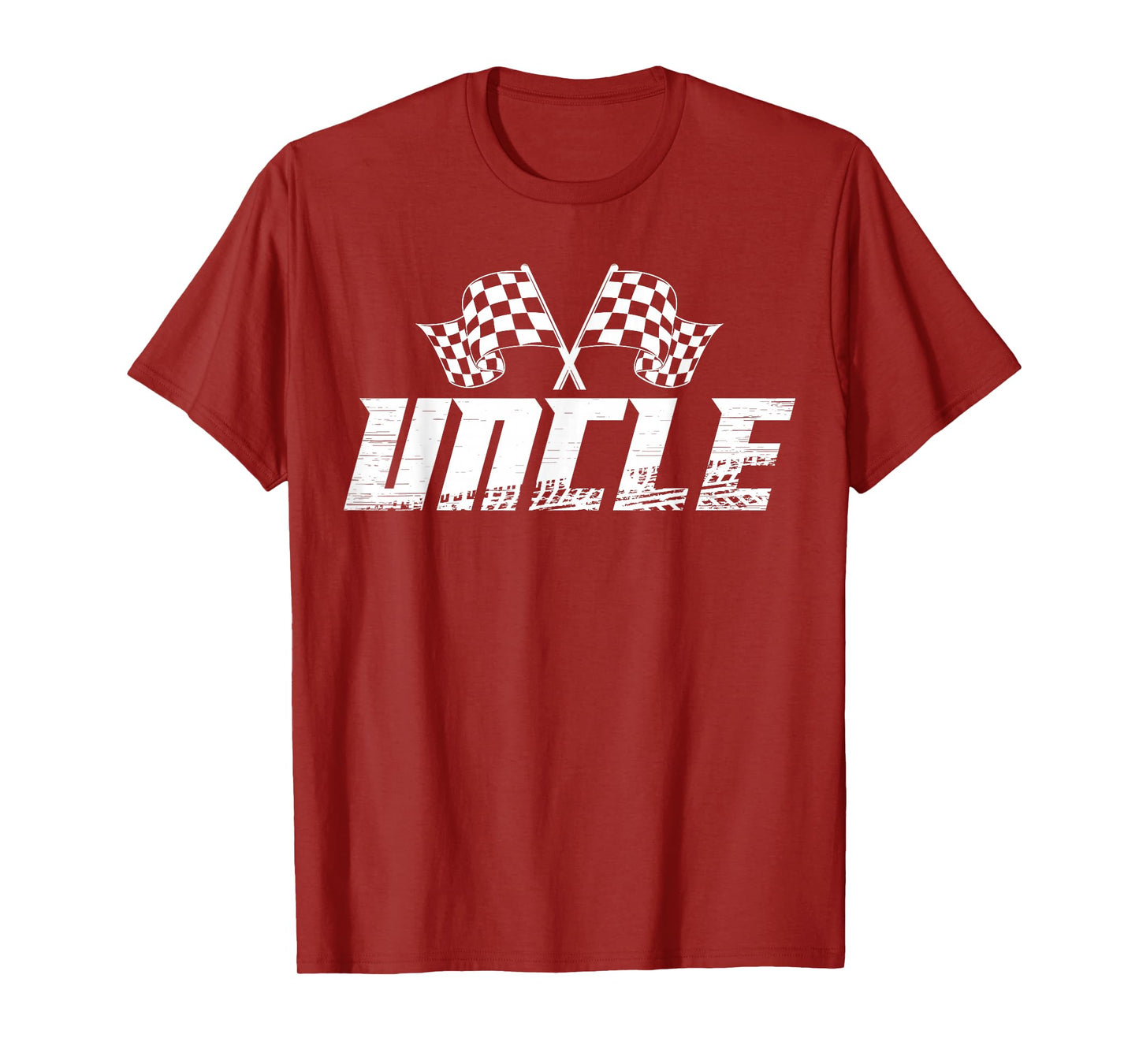 Uncle Pit Crew Family Racing Birthday Race Car T-Shirt