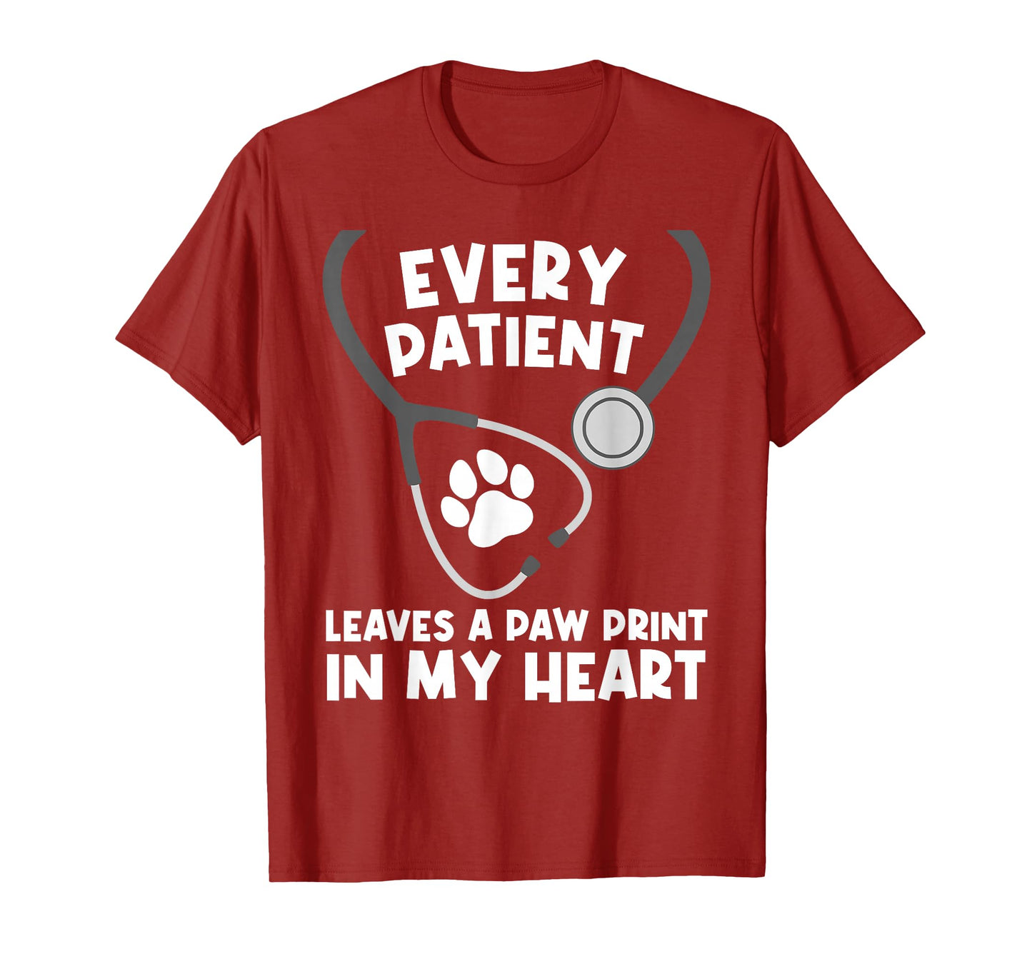 Veterinarian Art for Men Women Vet Tech Veterinary Assistant T-Shirt
