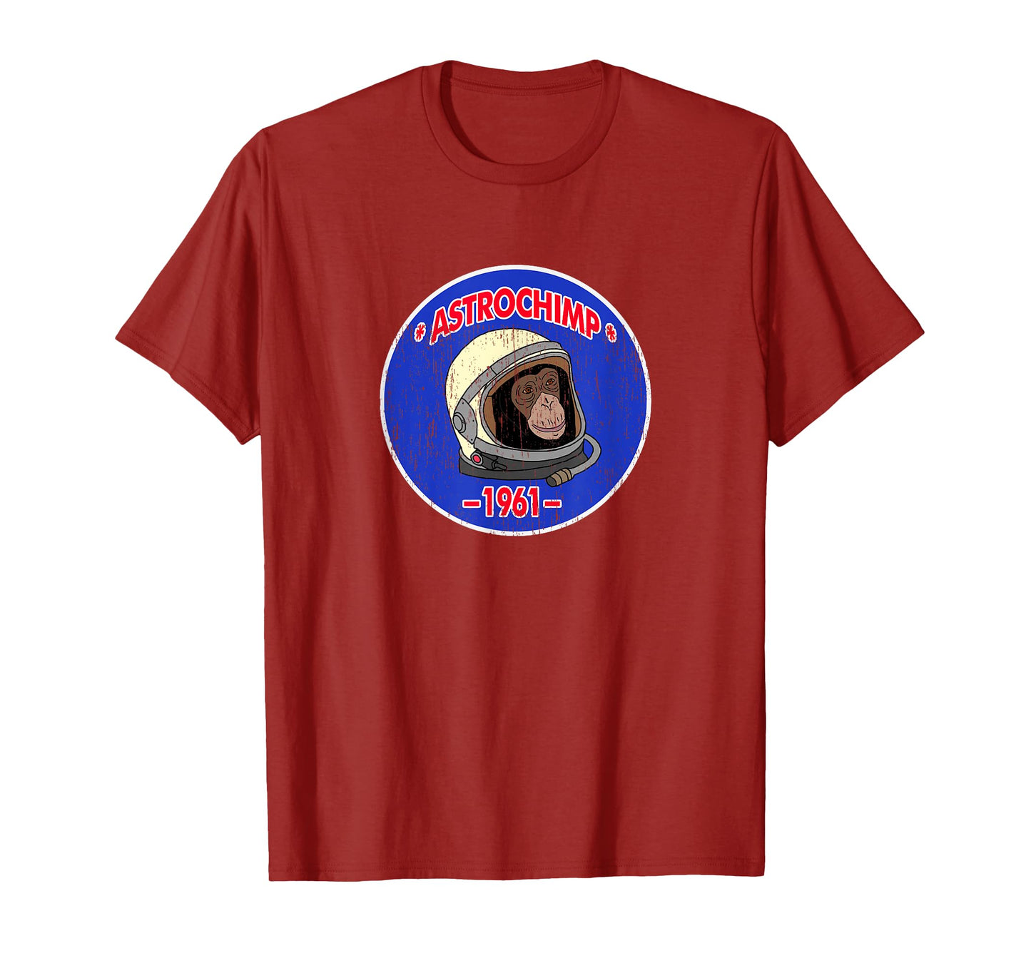 Astrochimp Ham 1961 Vintage Look T-Shirt