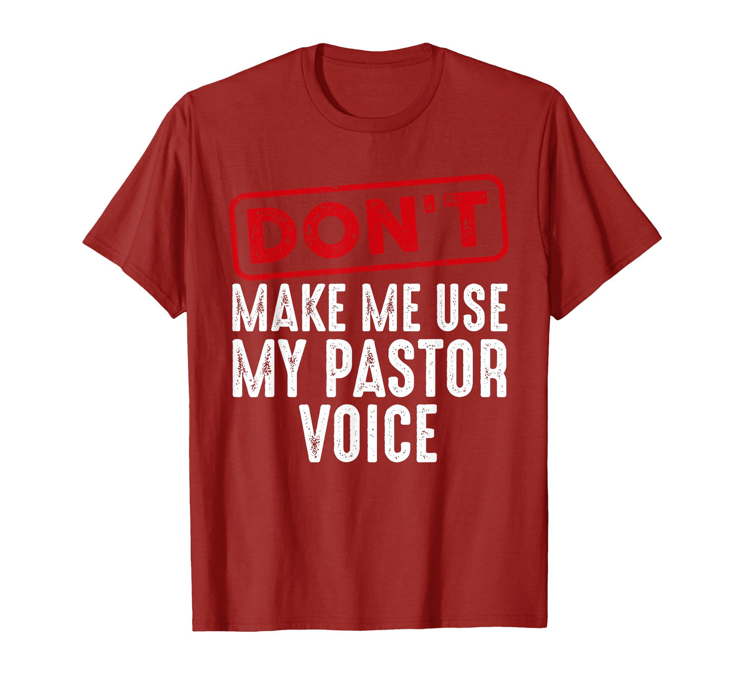 Funny Pastor Art For Men Women Christian Preacher Priest T-Shirt