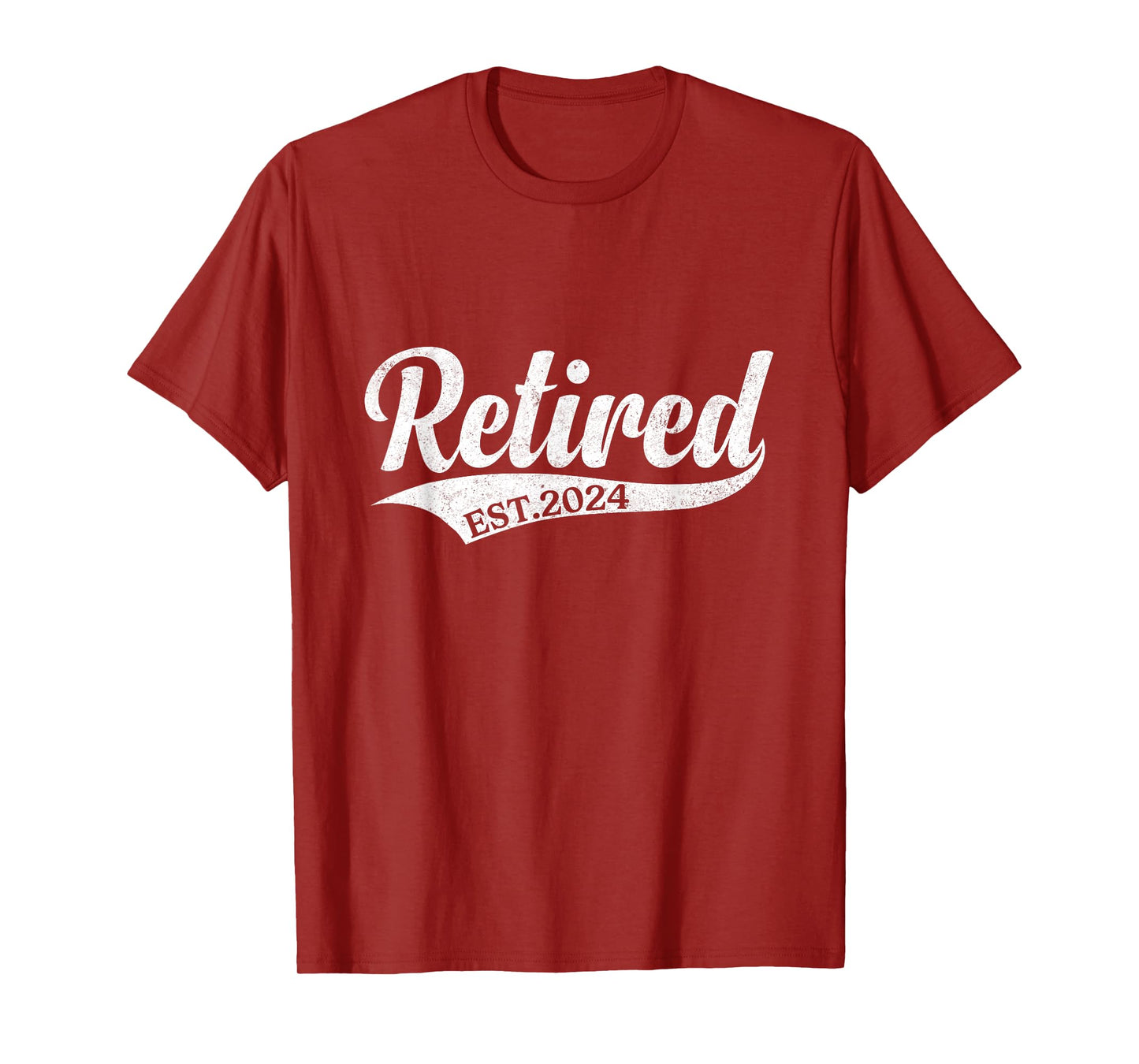 Retired Est. 2024 Retirement Men Women T-Shirt