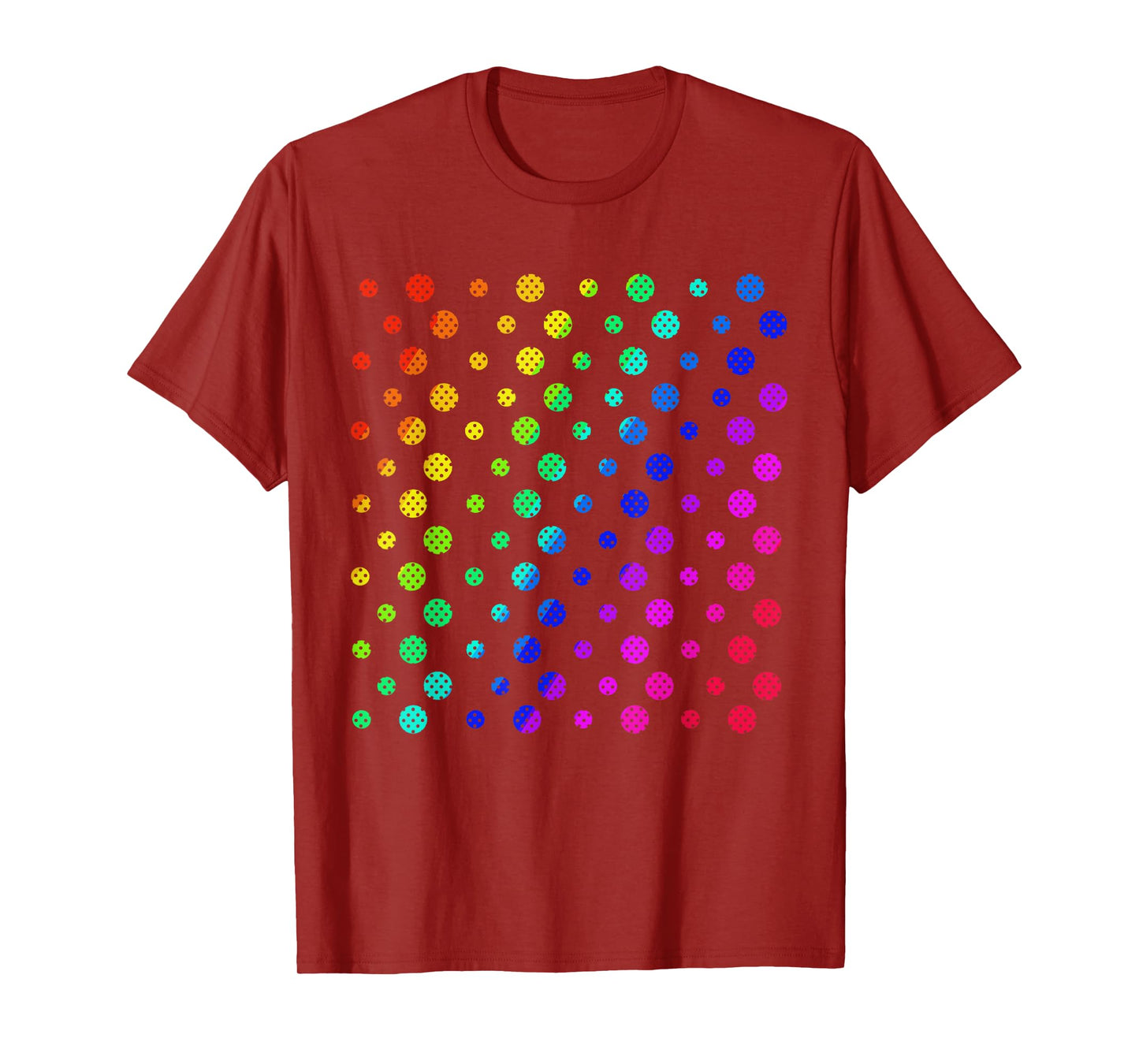 Happy Dot Day Rainbow Colorful Polka Dots Boy Teen Kids T-Shirt