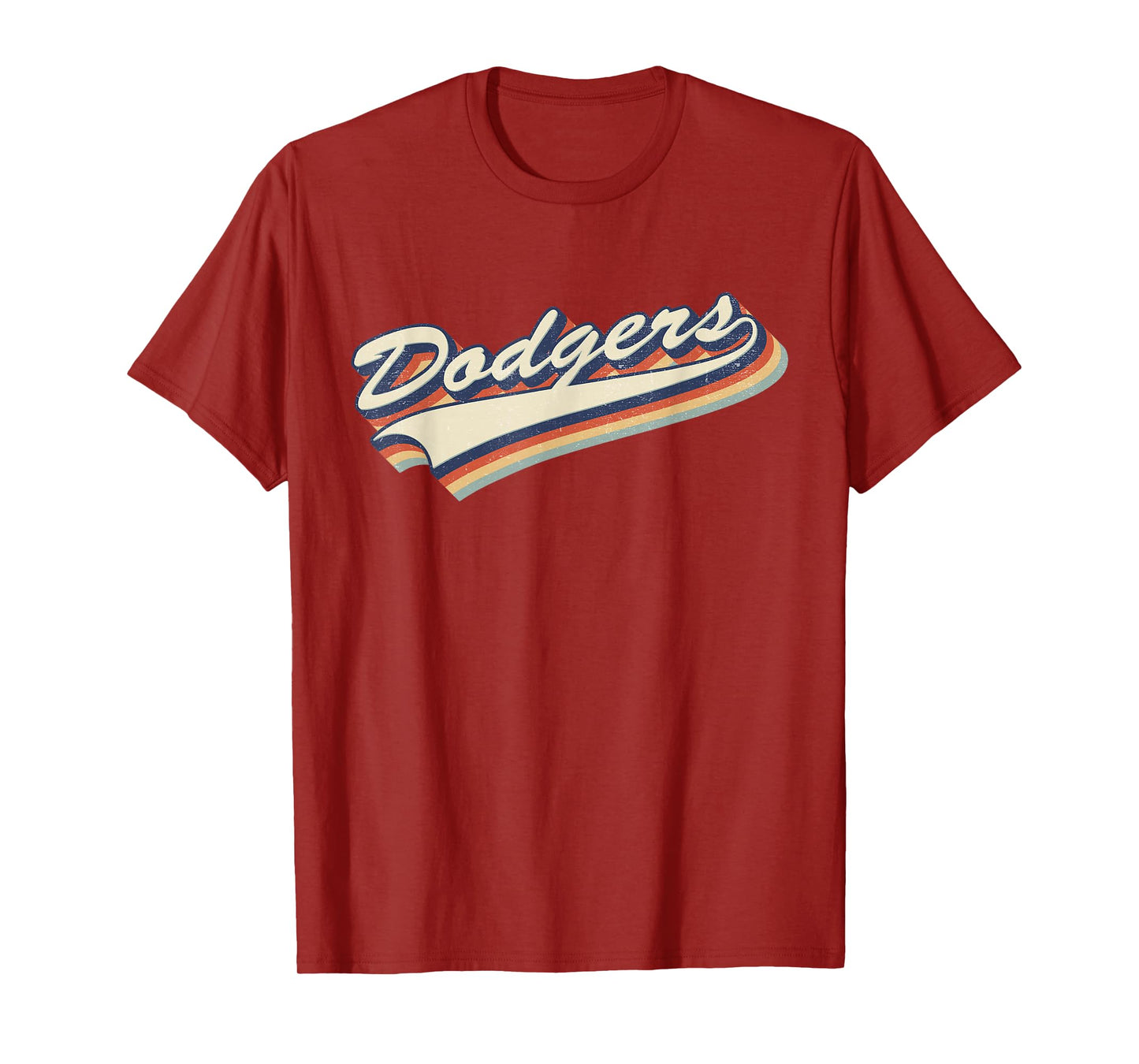 Vintage Dodgers Name Retro Style 70s 80s 90s Gift Men Women T-Shirt