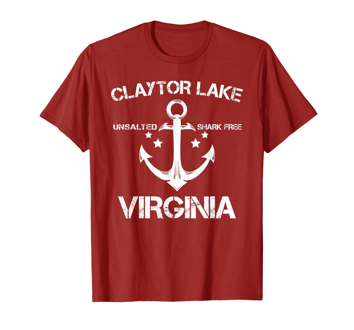 CLAYTOR LAKE VIRGINIA Funny Fishing Camping Summer Gift Men Women Kids T-Shirt
