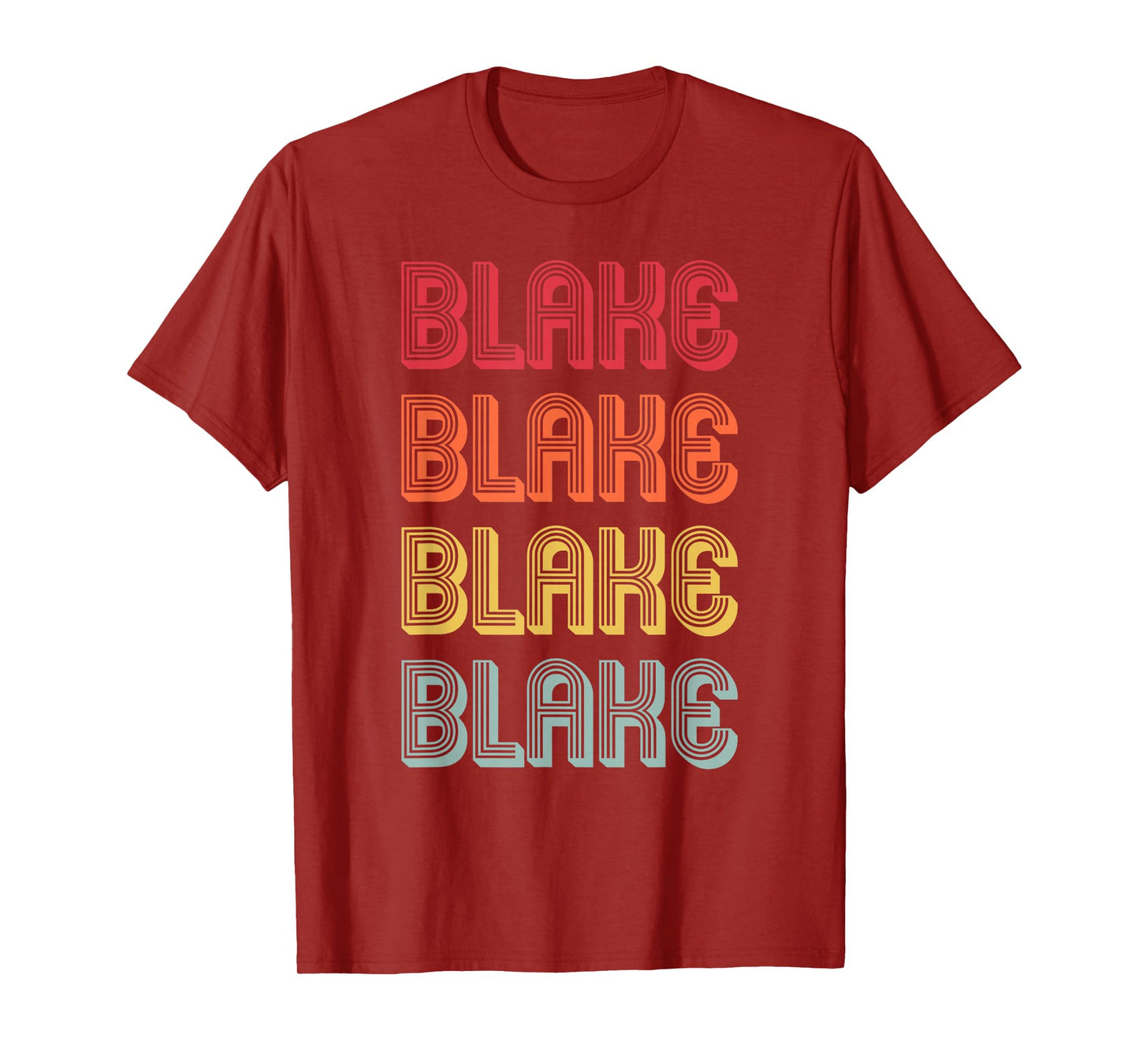 BLAKE Gift Surname Funny Retro Vintage 80s Birthday Reunion T-Shirt