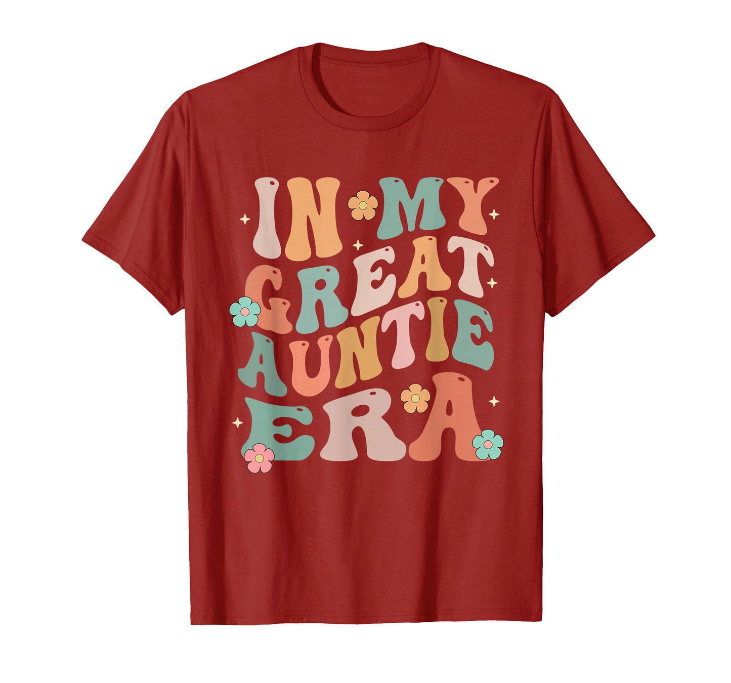 In My great Auntie Era Baby Announcement great Mother's Day T-Shirt