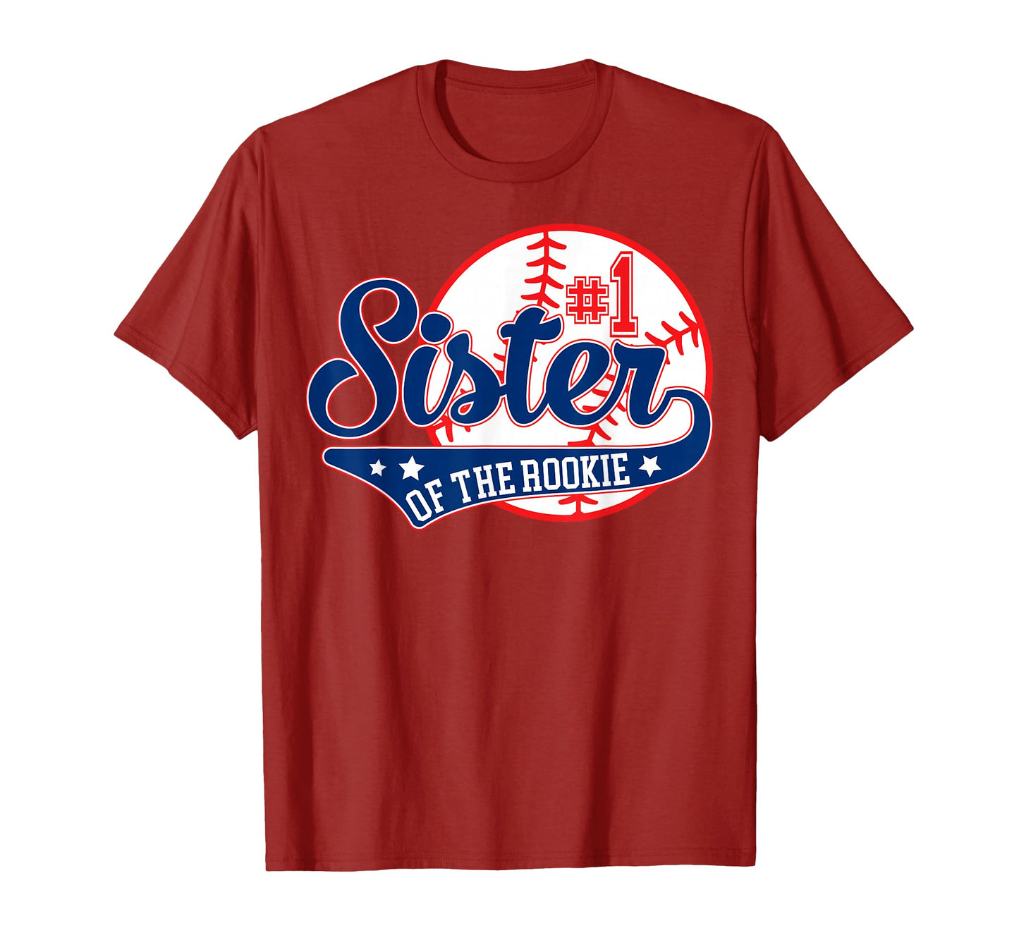 Sister of Rookie 1st Birthday Baseball Theme Matching Party T-Shirt