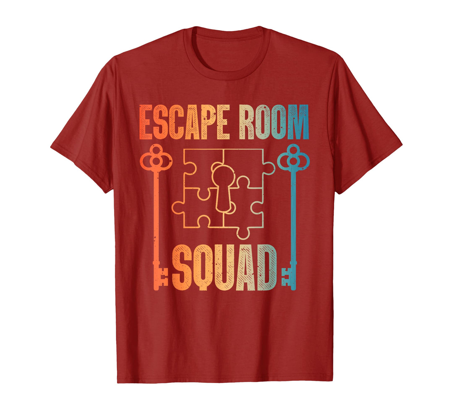 Funny Escape Room Art For Men Women Escape Game Escape Room T-Shirt