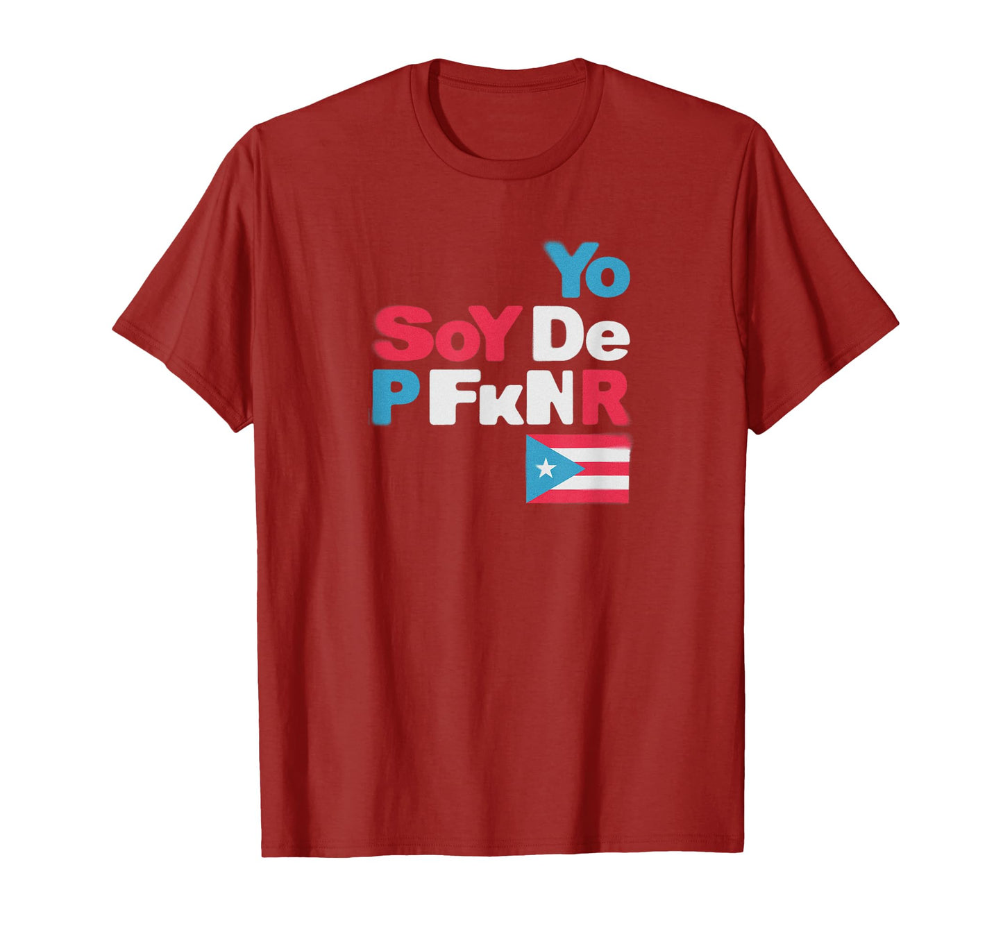 Yo Soy De PR Bandera Puerto Rico Boricua T-Shirt