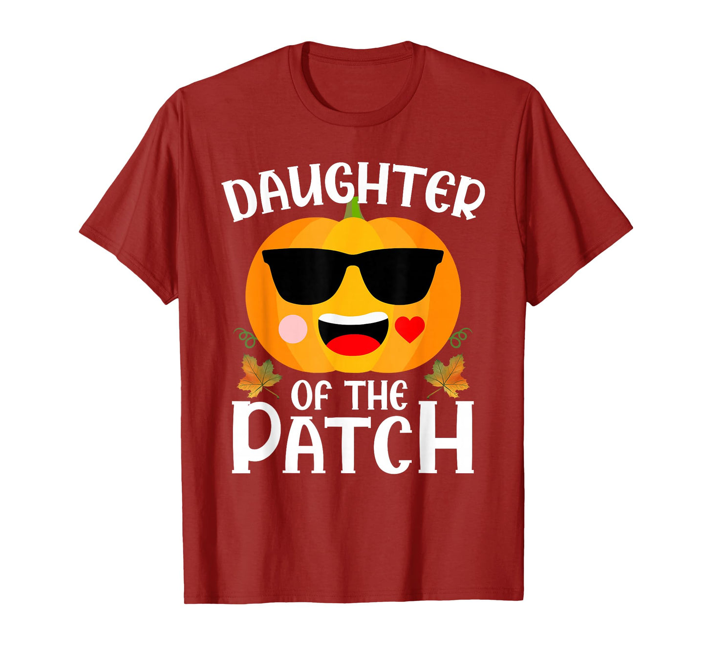 Pumpkin Daughter of The Patch Halloween Family Matching T-Shirt