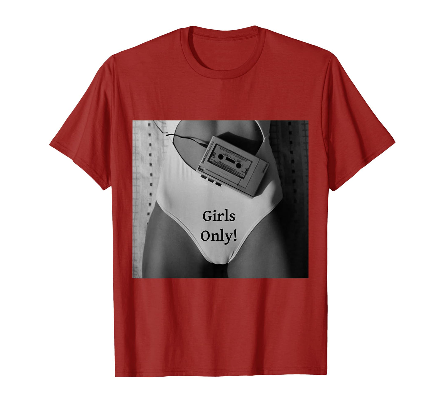 Beautiful woman in bikini provocative t-shirt only for women girls T-Shirt