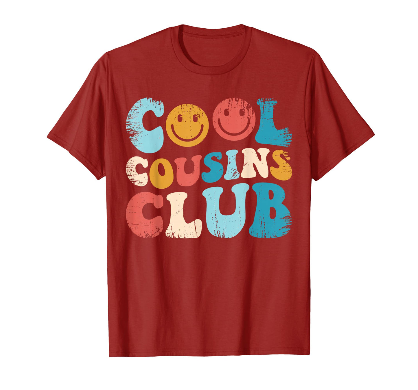 Unisex Cool Cousins Club, Funny Cousin Crew Kids Boys Girls T-Shirt