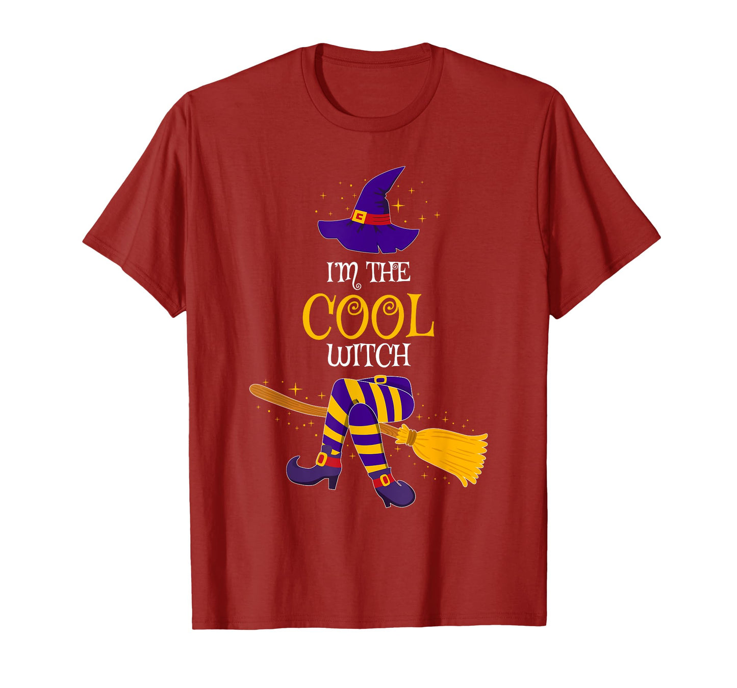 I’m The Cool Witch Family Matching Costume Halloween T-Shirt