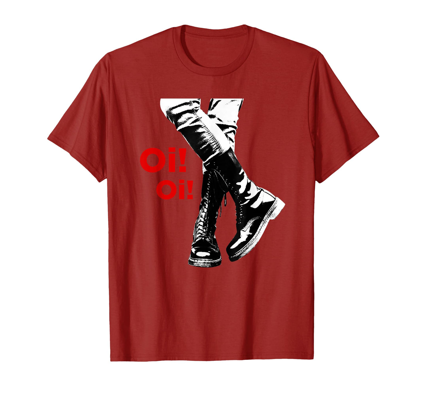 "Oi Oi" Skinhead, Ska, Street Punk, Hardcore Punk T-Shirt
