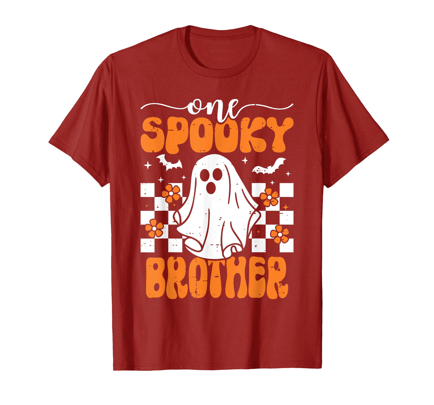 One Spooky Brother Matching Family Halloween Costumes T-Shirt