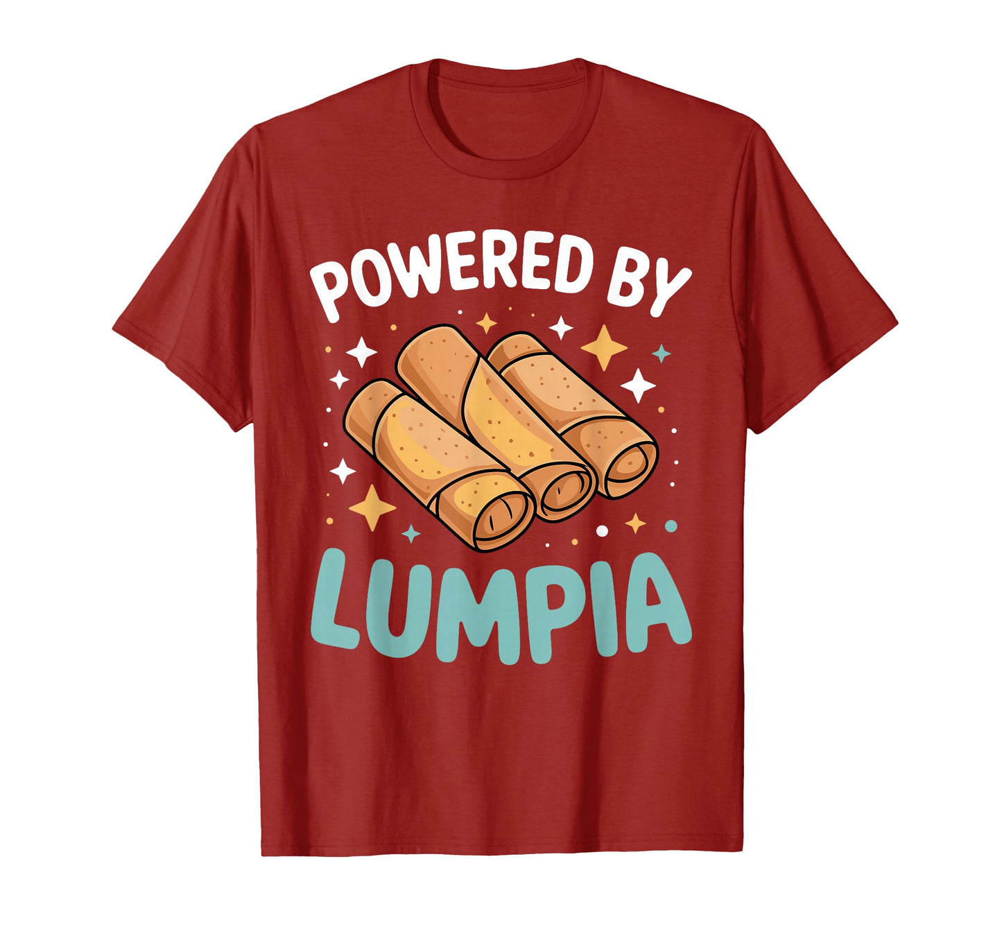 Funny Lumpia Art for Men Women Filipino Spring Roll Lumpia T-Shirt