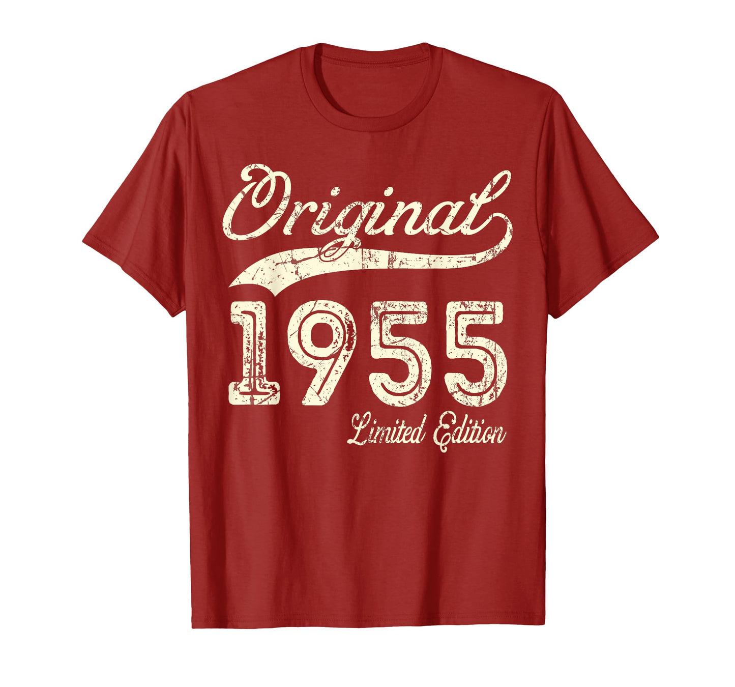 70th Birthday Men Women Vintage 1955 Original Parts T-Shirt