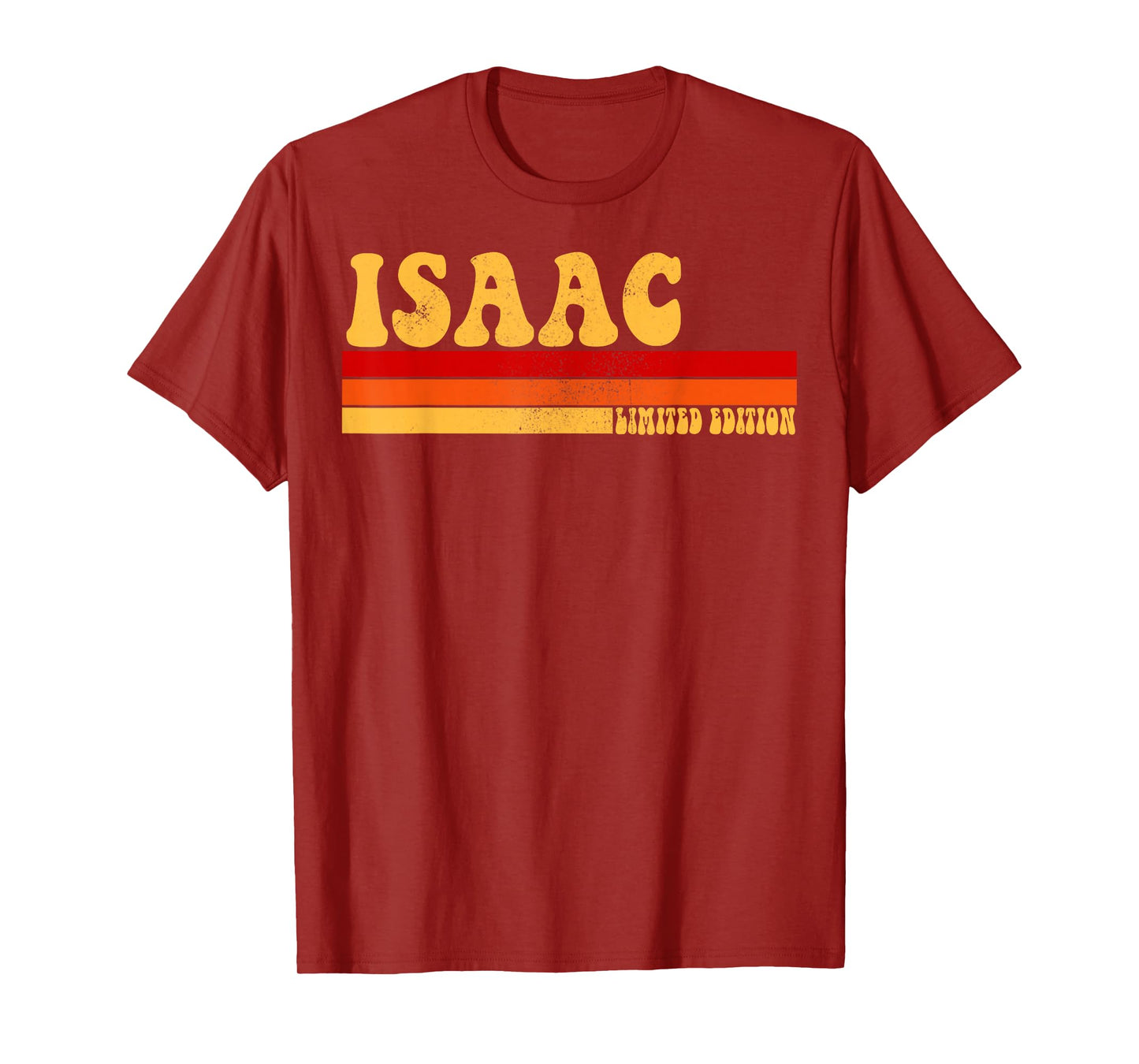 ISAAC Name Personalized Idea Men Retro Vintage ISAAC T-Shirt