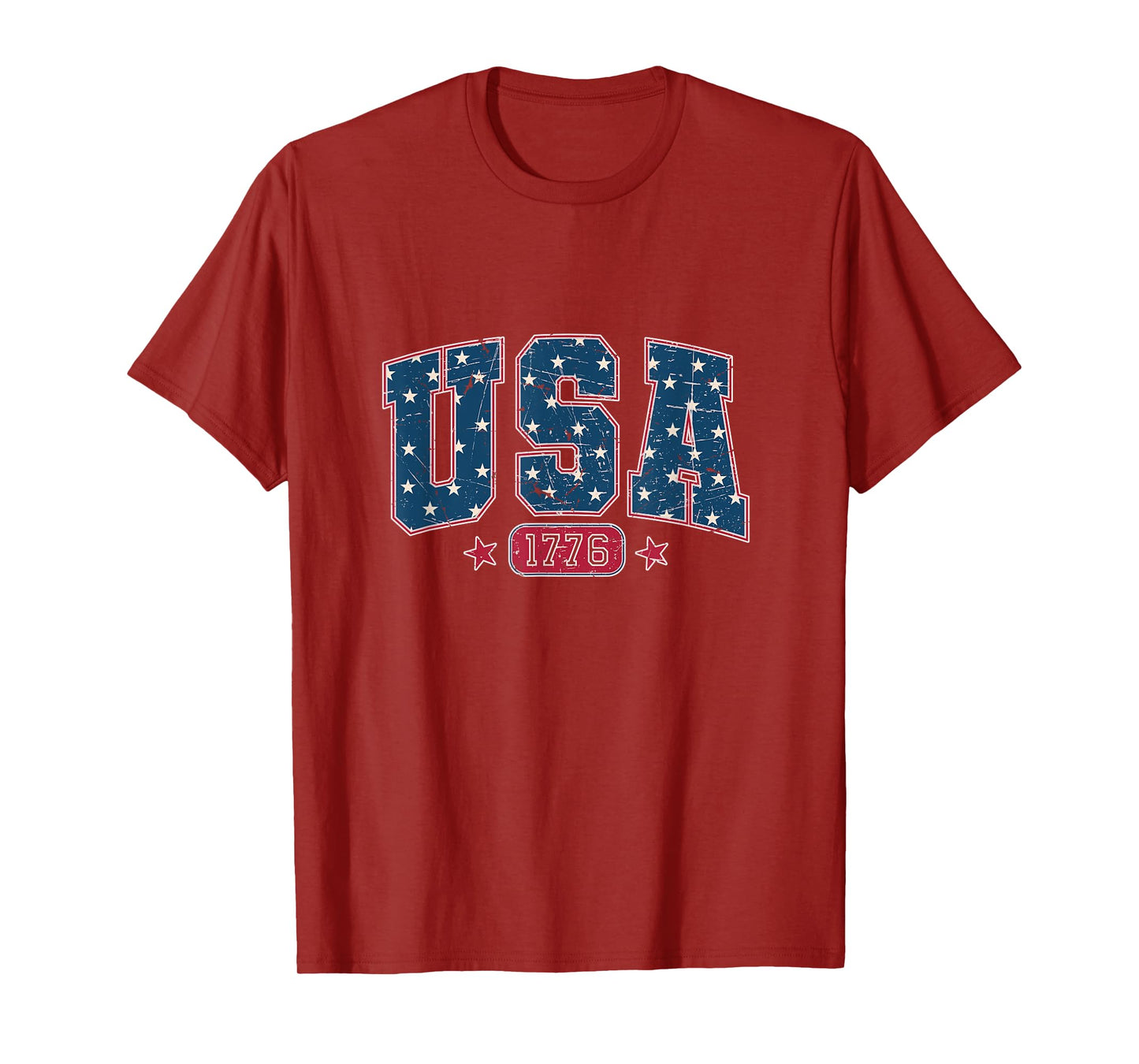 Life Is Really Good American Flag Stars Stripes 4th of July T-Shirt